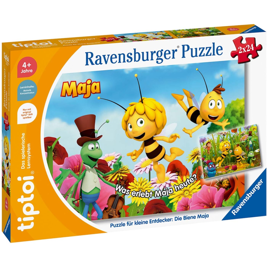 Ravensburger Puzzle »tiptoi® Puzzle für kleine Entdecker: Die Biene Maja«