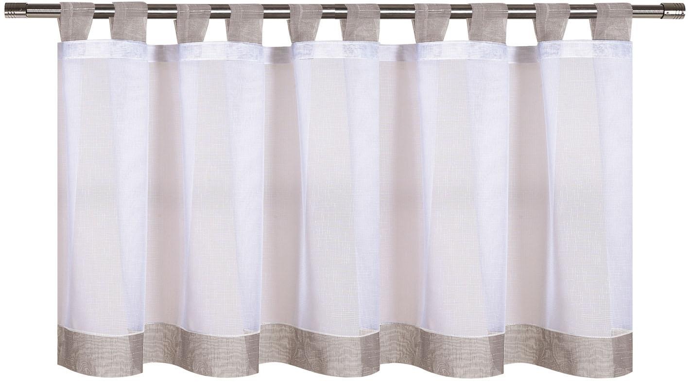 Happy Home Scheibengardine »CARA« Schlaufen 1 Stk. tlg. HxB: 50x150, Webwar günstig online kaufen