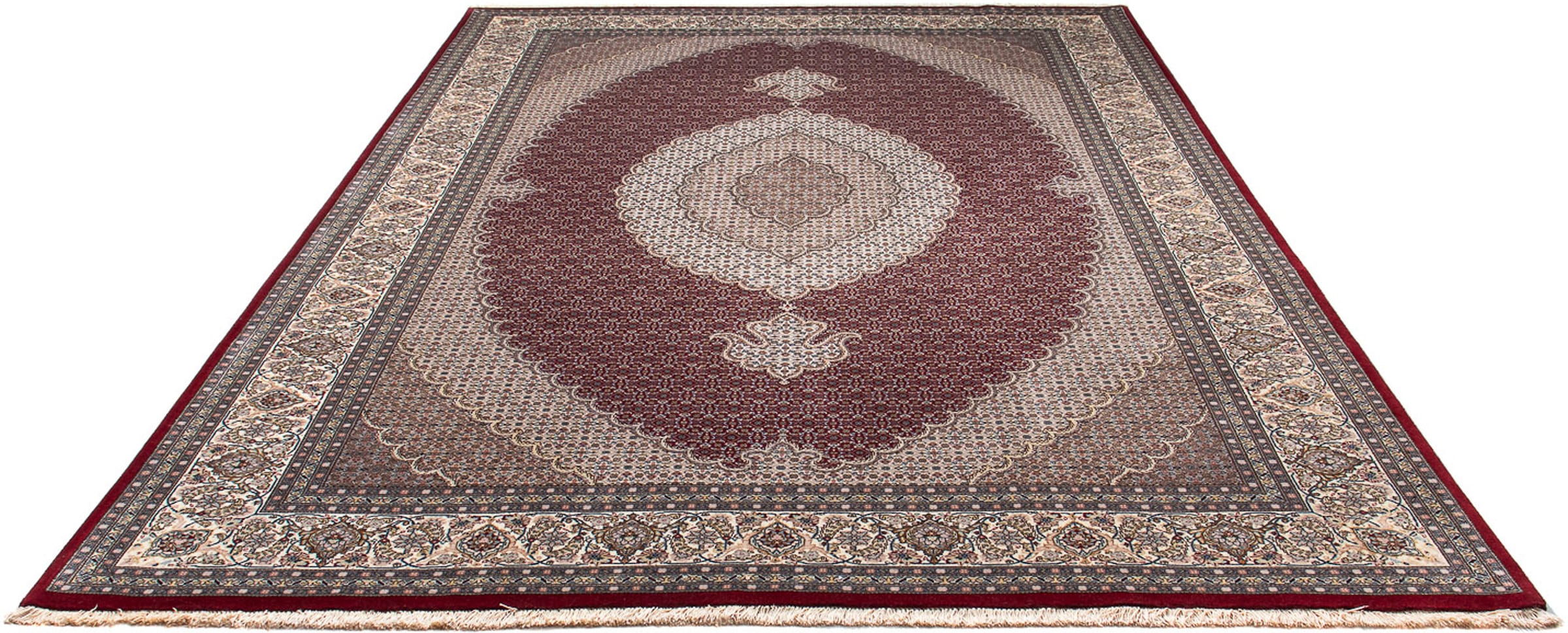 morgenland Orientteppich »Perser - Täbriz - 295 x 205 cm - rot«, rechteckig günstig online kaufen