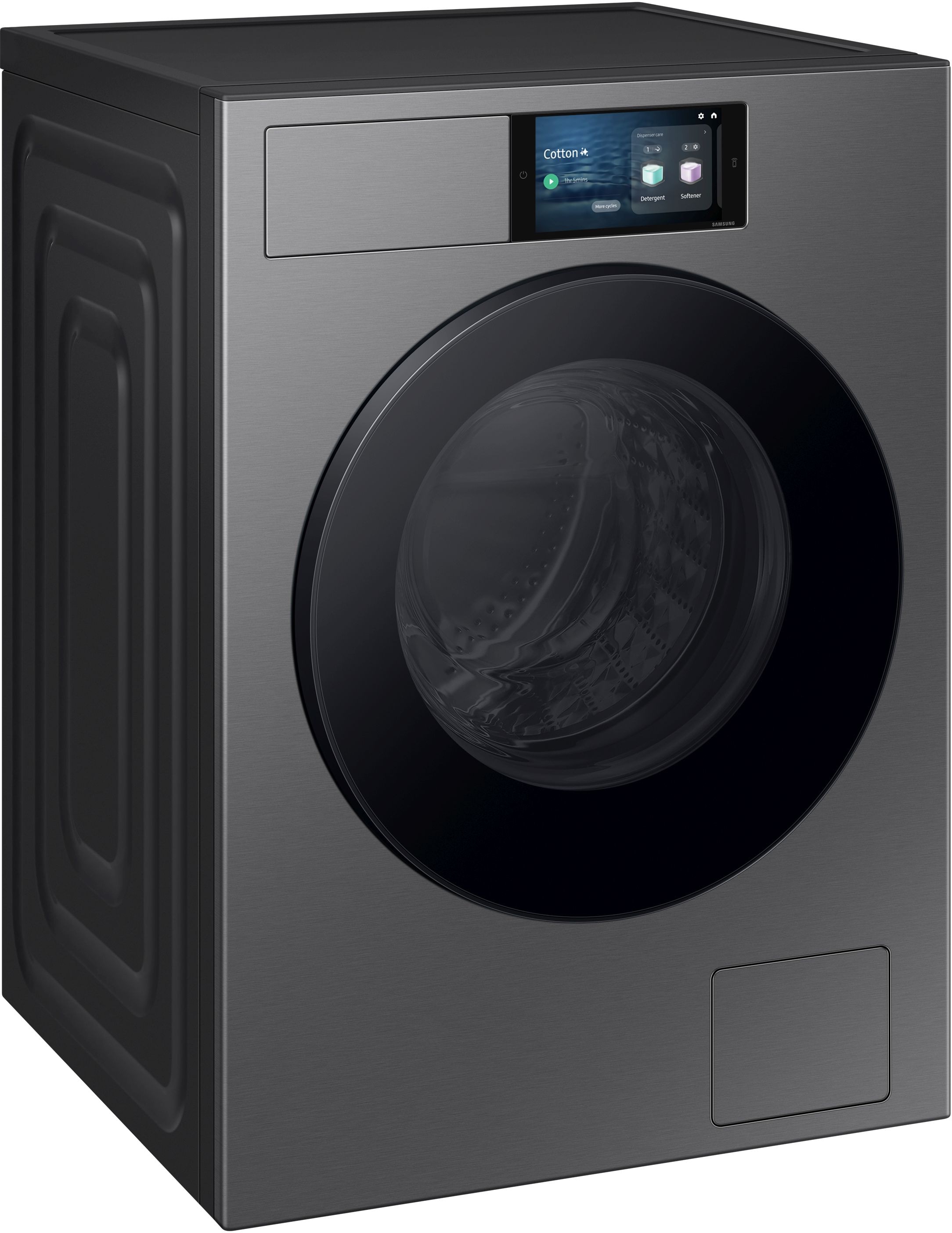 Samsung Waschmaschine »WF90F09C4S«, 9 kg, 1400 U/min, AI Wash mit automatischer Waschmitteldosierung