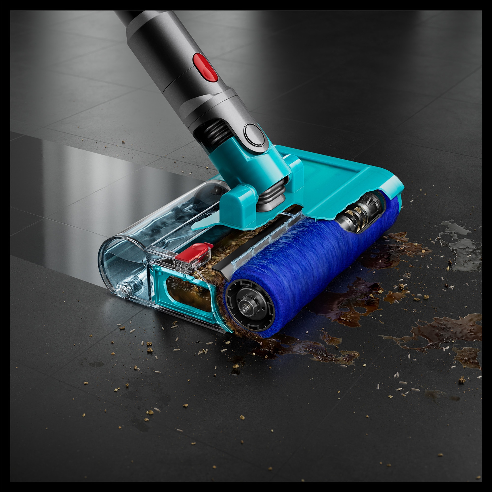DYSON Nass-Trocken-Akkusauger »Dyson V15s Detect Submarine™« Bis zu 60 Minuten Laufzeit inkl. austauschbarem Akku