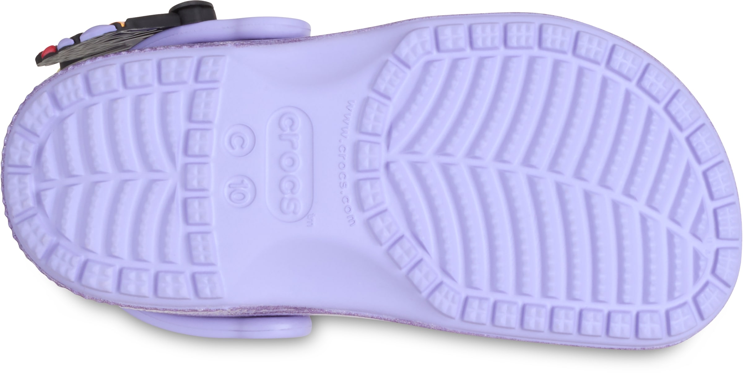 Crocs Clog »Classic IAM Butter Fly«  , Sandale, Hausschuh mit Glitzer