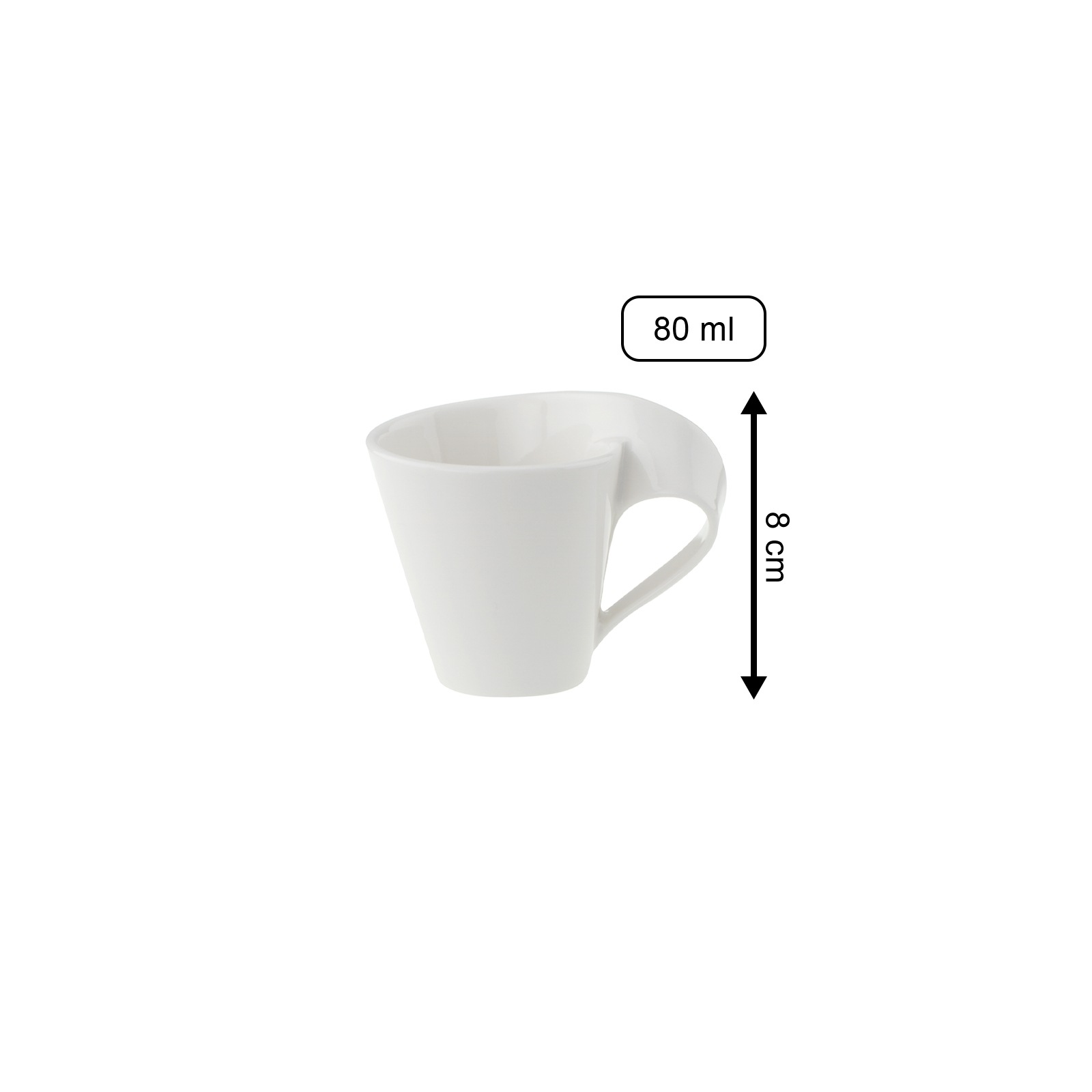 Villeroy & Boch Espressotasse »Mokka-/ Espressotasse NewWave 80 ml 6er Set günstig online kaufen