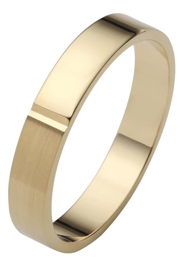 Firetti Trauring »Schmuck Geschenk Gold 750 Hochzeit Ehering "LIEBE"«, Made in Germany, wahlweise mit oder ohne Brillant