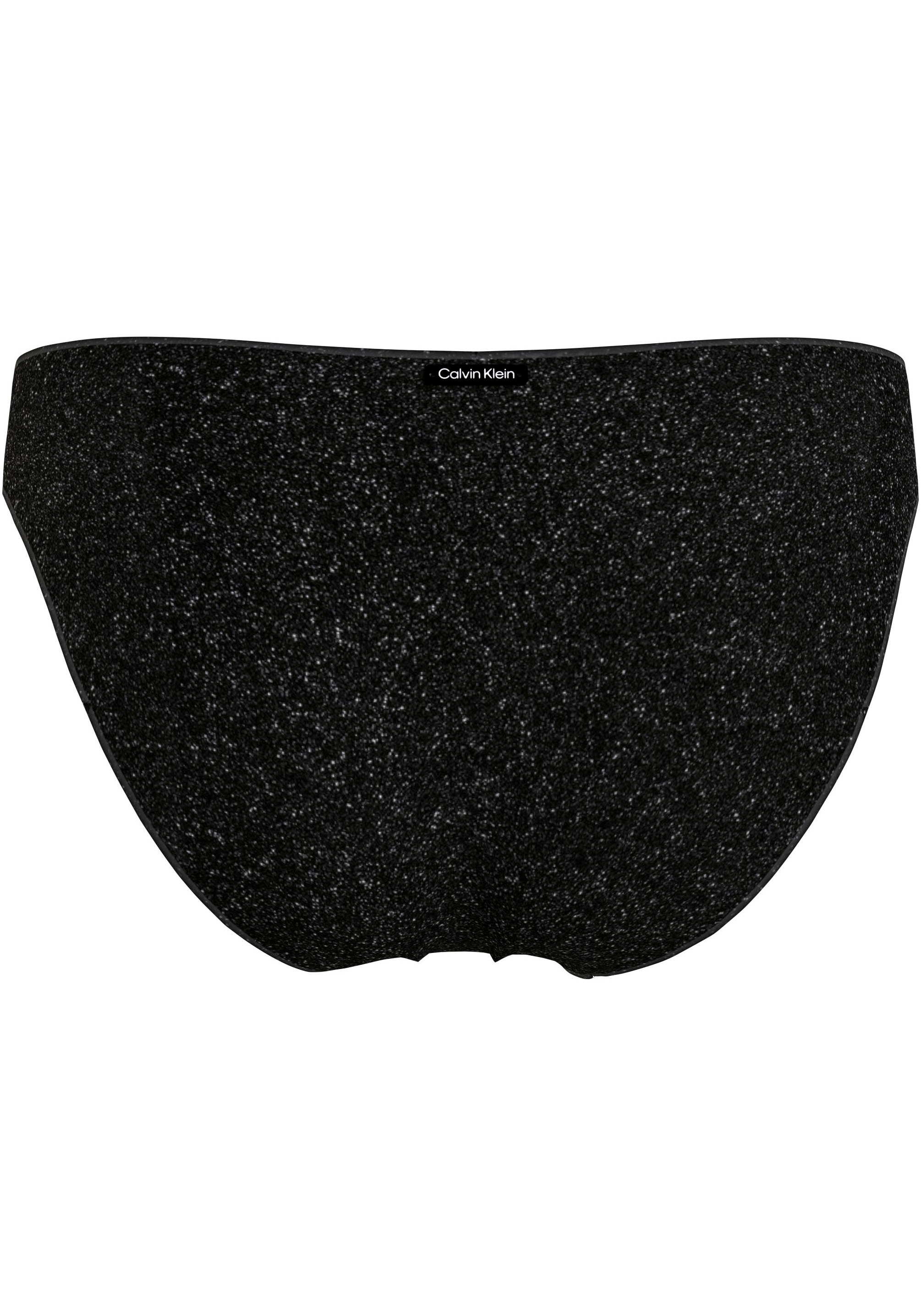 Calvin Klein Swimwear Bikini-Hose »BIKINI«, in glitzernder Optik