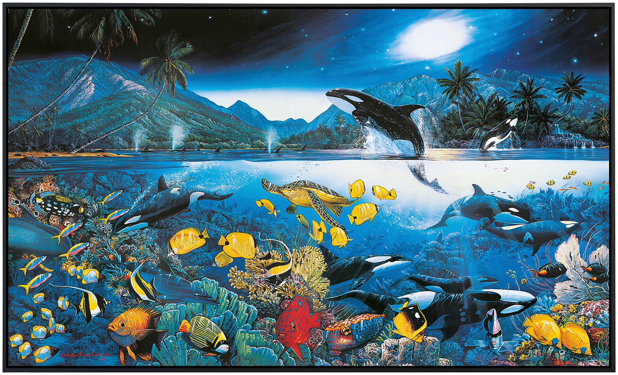 Papermoon Infrarotheizung »Harmonie« sehr angenehme Strahlungswärme