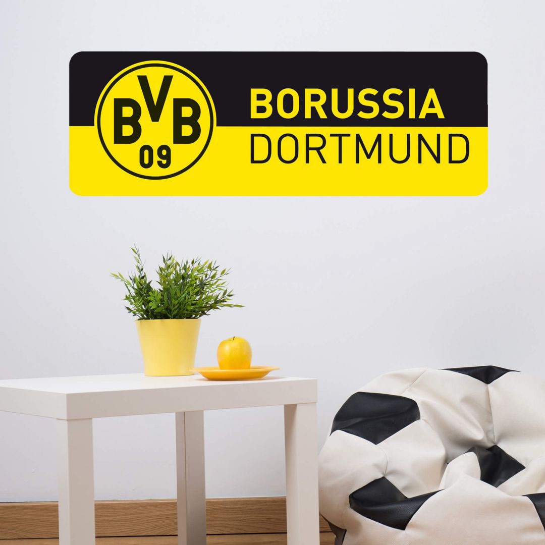 Wall-Art Wandtattoo »BVB Schriftzug Banner«, (1 St.) online bestellen