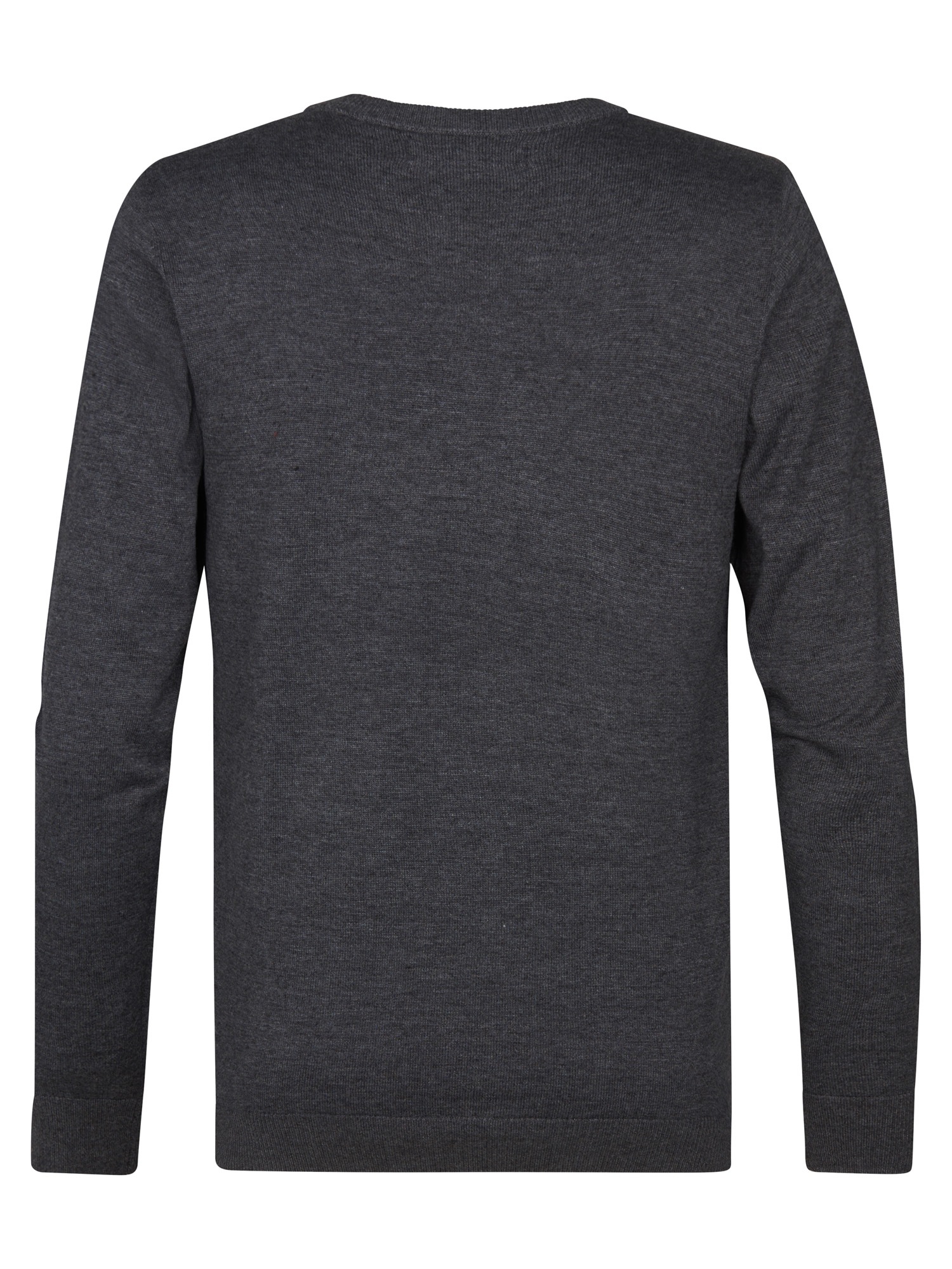 Petrol Industries V-Ausschnitt-Pullover »V-Neck Basi«, Materialmix mit Baumwollanteil