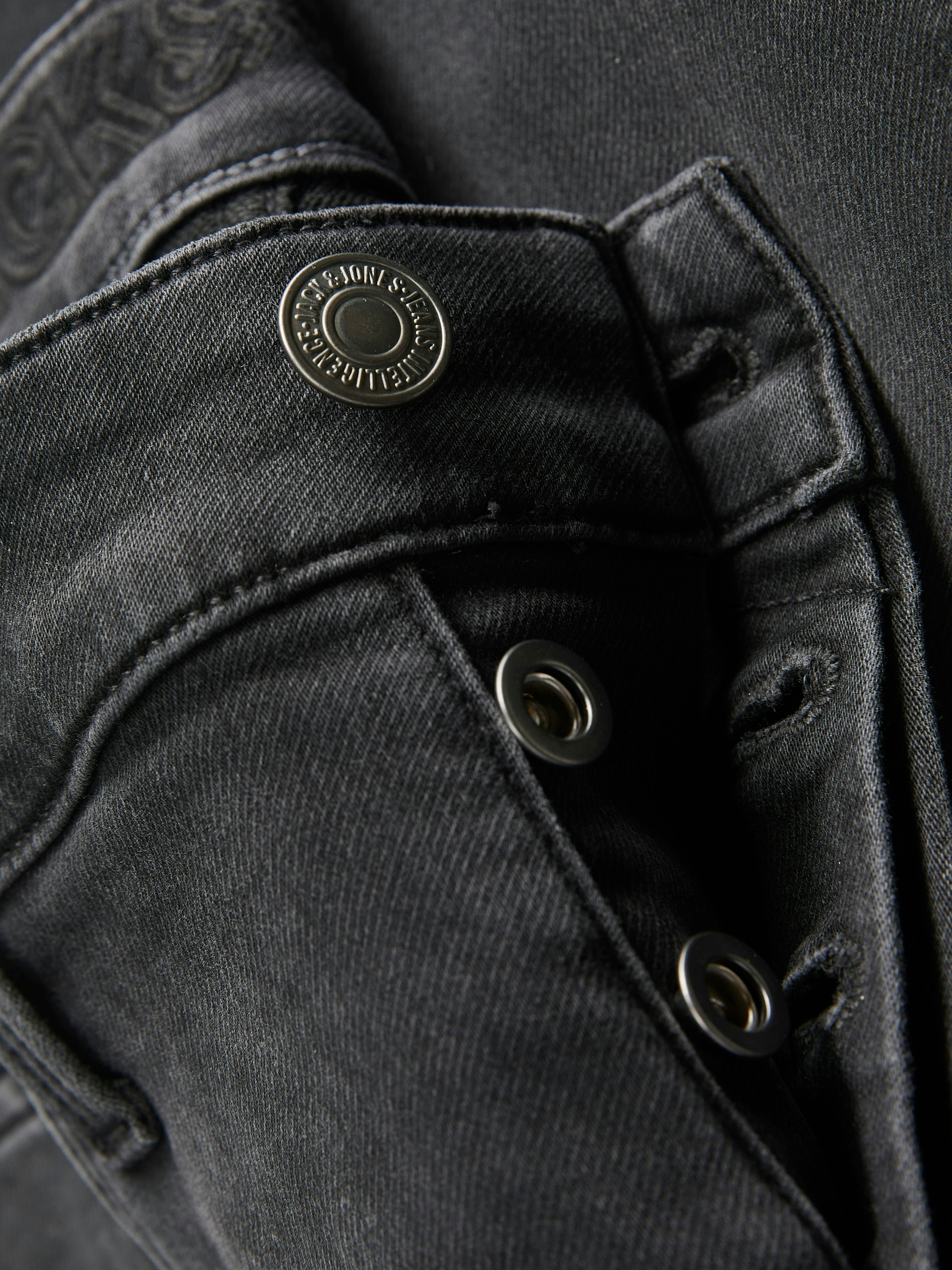Jack & Jones Tapered-fit-Jeans »JJIMIKE mit Stretch, Used-Look und bequemer Passform«, Abriebeffekte, modisch, bequem, Baumwollmischung