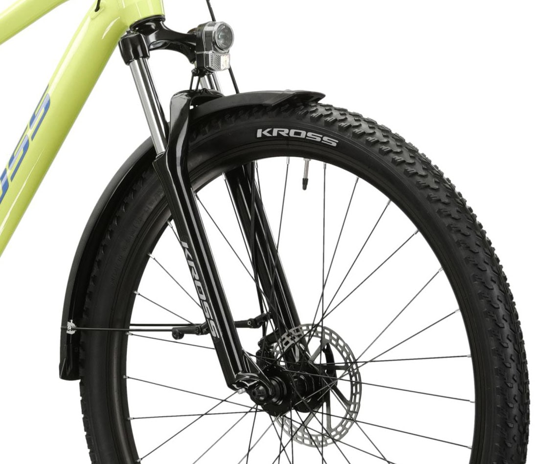 Kross Mountainbike »KROSS MTB Hardtail Hexagon 2.0 27,5" grün 21 Gänge«, 21 Gang, Shimano, ALTUS M310 Schaltwerk, Kettenschaltung
