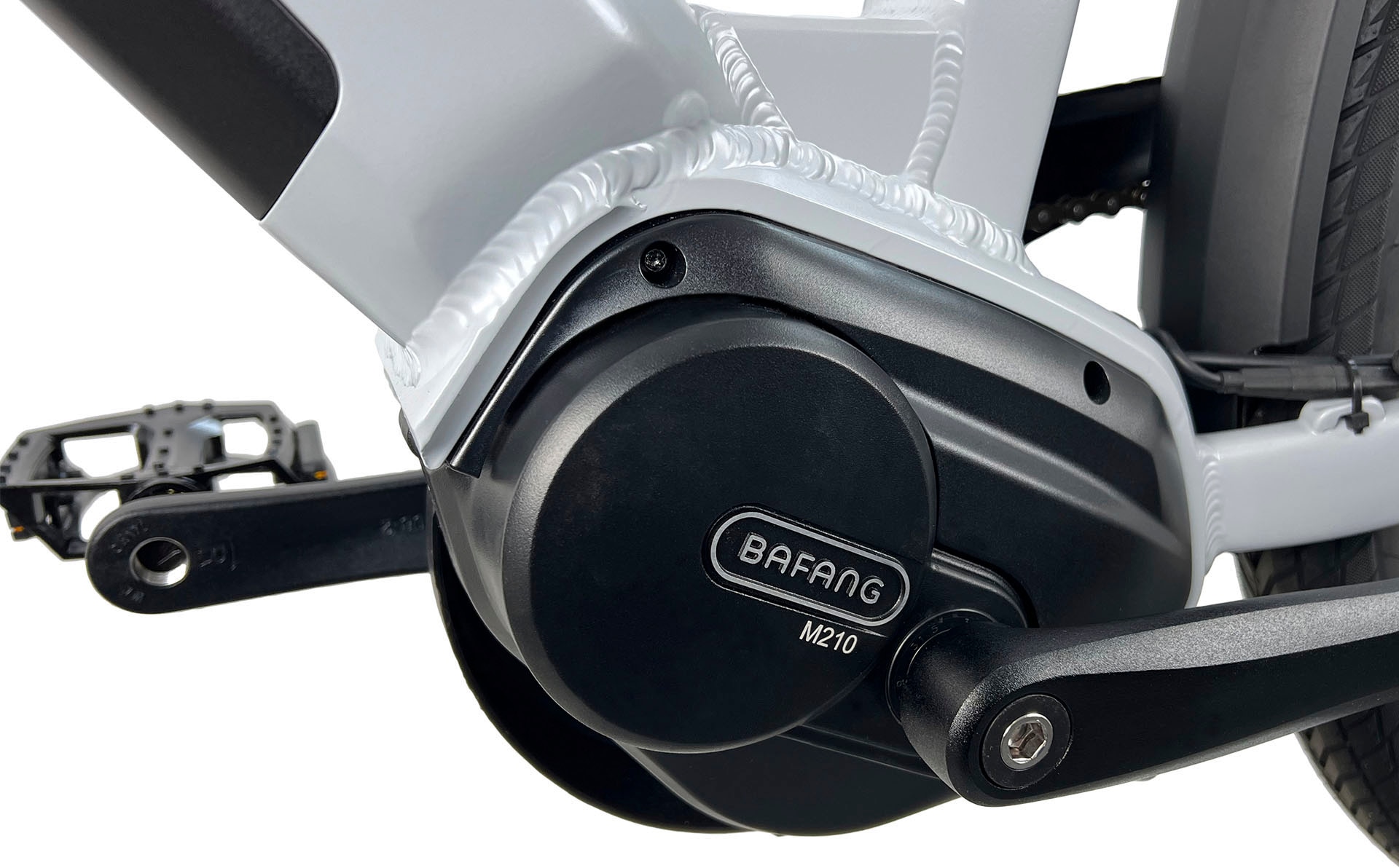 LLobe »CityVenture E-Bike 27,5" Ontario MM, grau« 7 Gang Nabenschaltung Mittelmotor 250 W