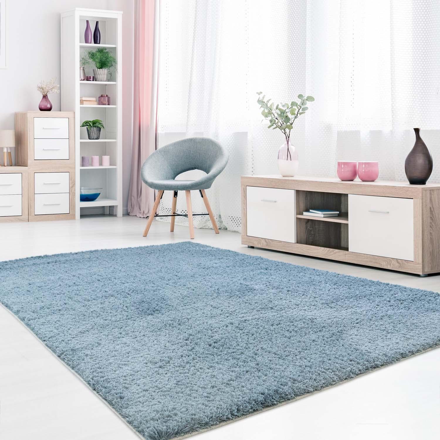 Carpet City Teppich »Softshine 2236«, rechteckig, 14 mm Höhe, Hochflor, bes günstig online kaufen