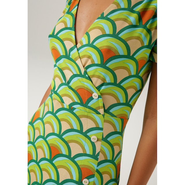 Aniston CASUAL Sommerkleid, in Wickeloptik - NEUE KOLLEKTION online kaufen