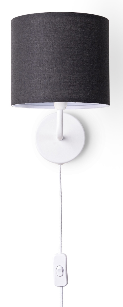 Paco Home Wandleuchte »Uni Color«, 1 flammig, Leuchtmittel E14   ohne Leuch günstig online kaufen