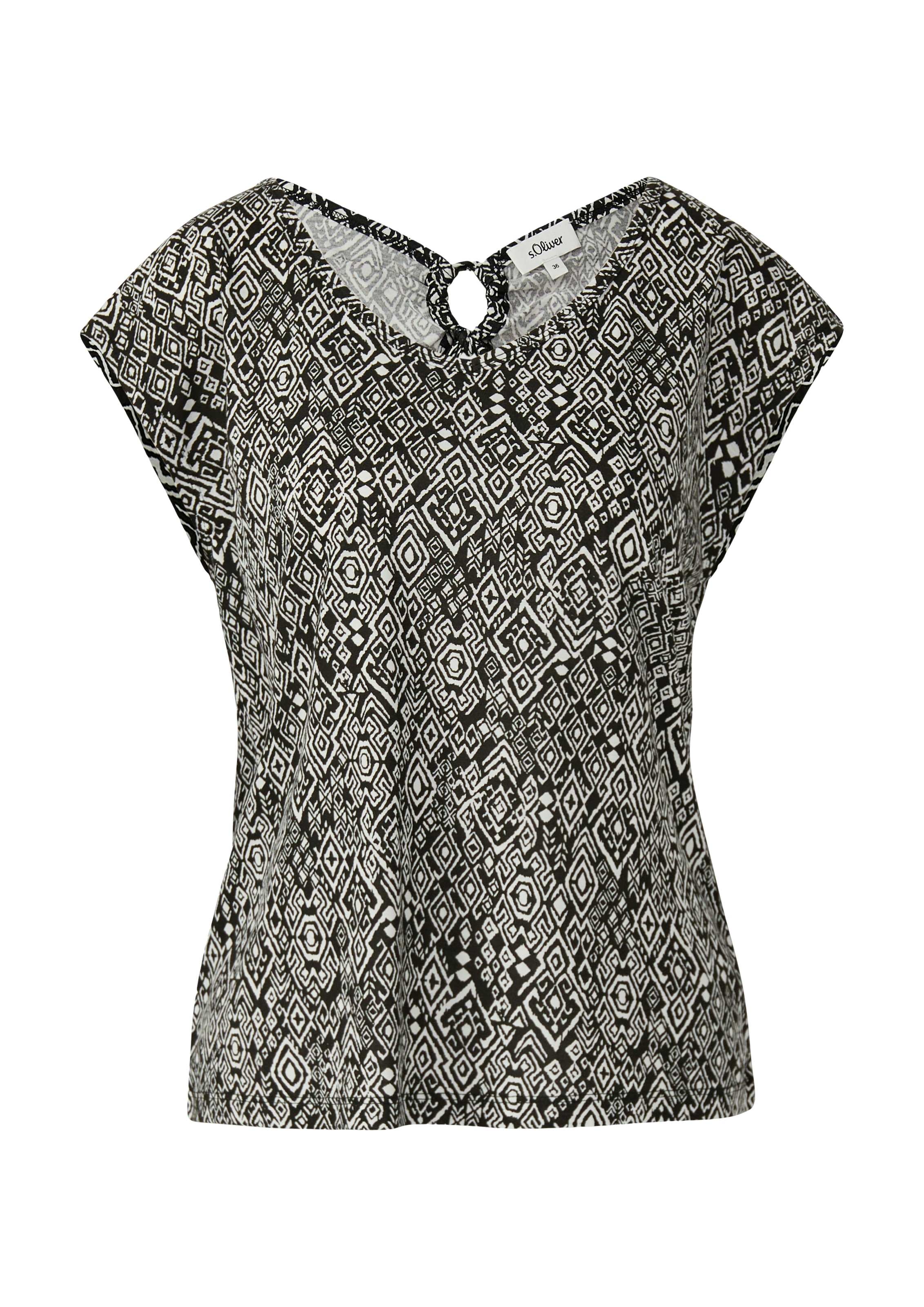 s.Oliver T-Shirt, mit Cut-Out