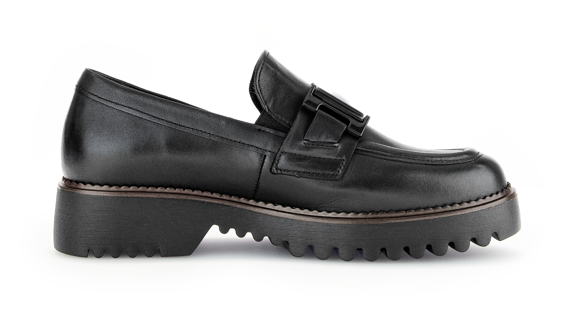 Gabor Loafer »FLORENZ«, Blockabsatz, Slipper, Businessschuh in Bequemweite G (= weit)