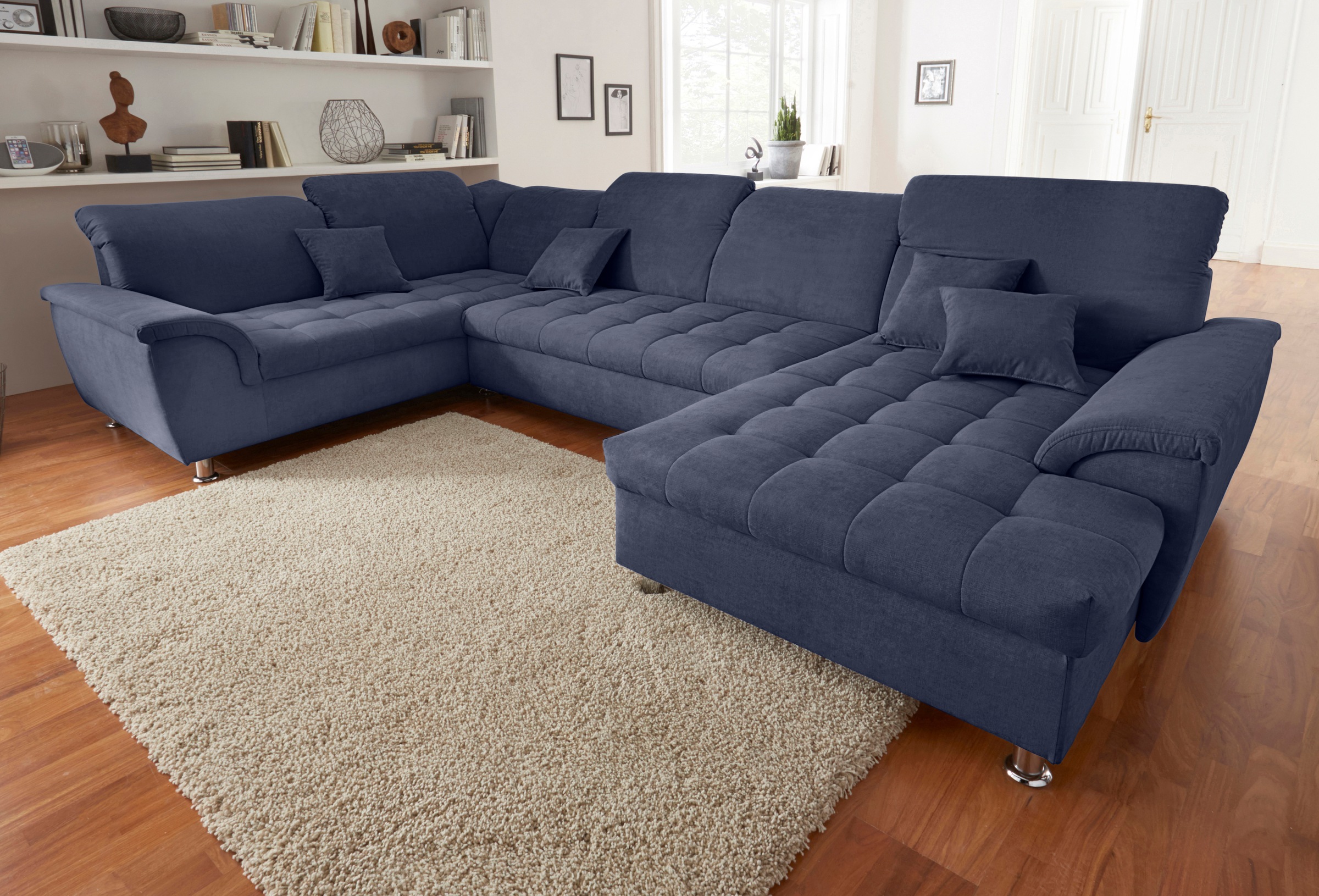 DOMO collection Wohnlandschaft »Franzi optional mit Bettfunktion, Bettkaste günstig online kaufen