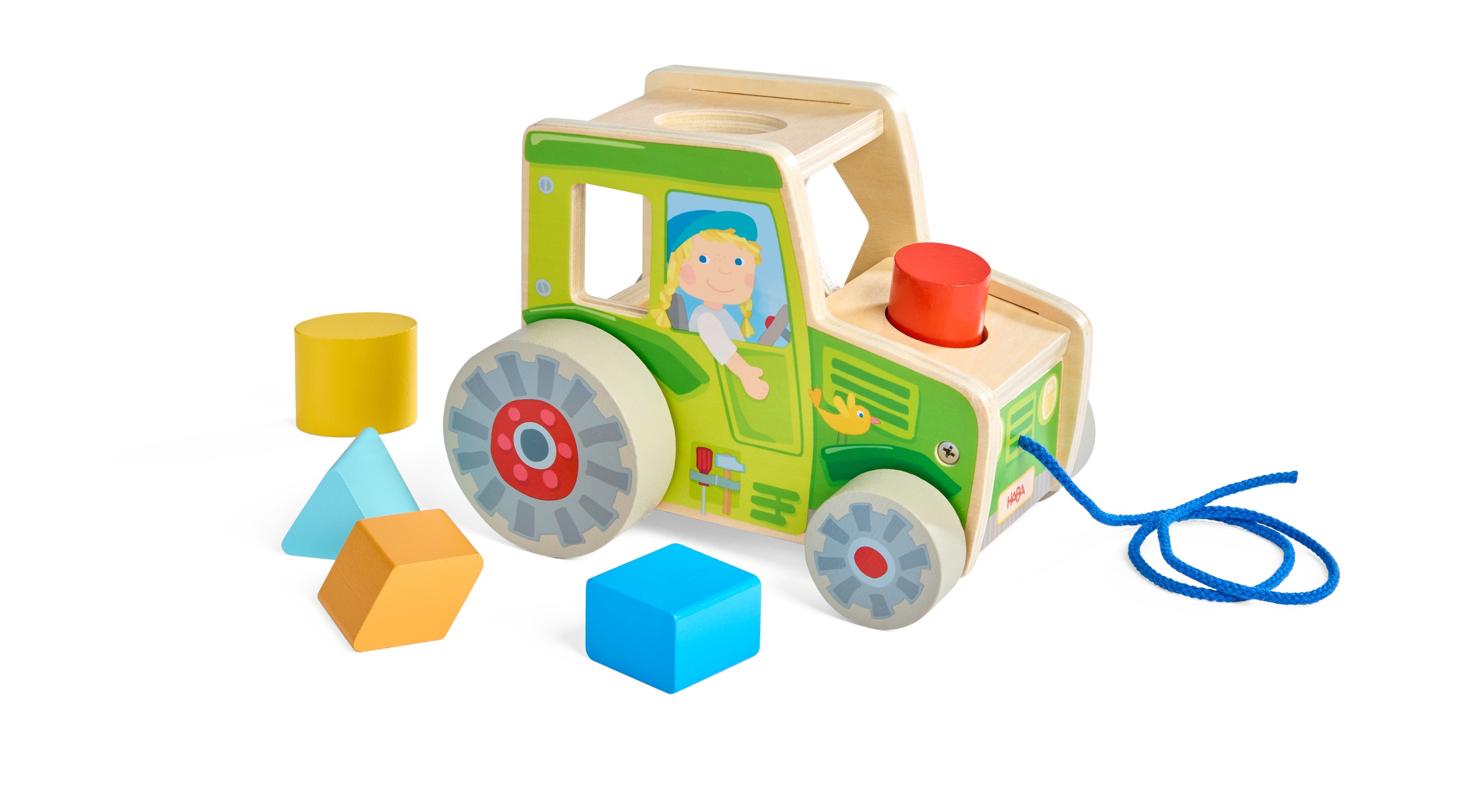 Haba Steckspielzeug »Sortierbox Traktor«