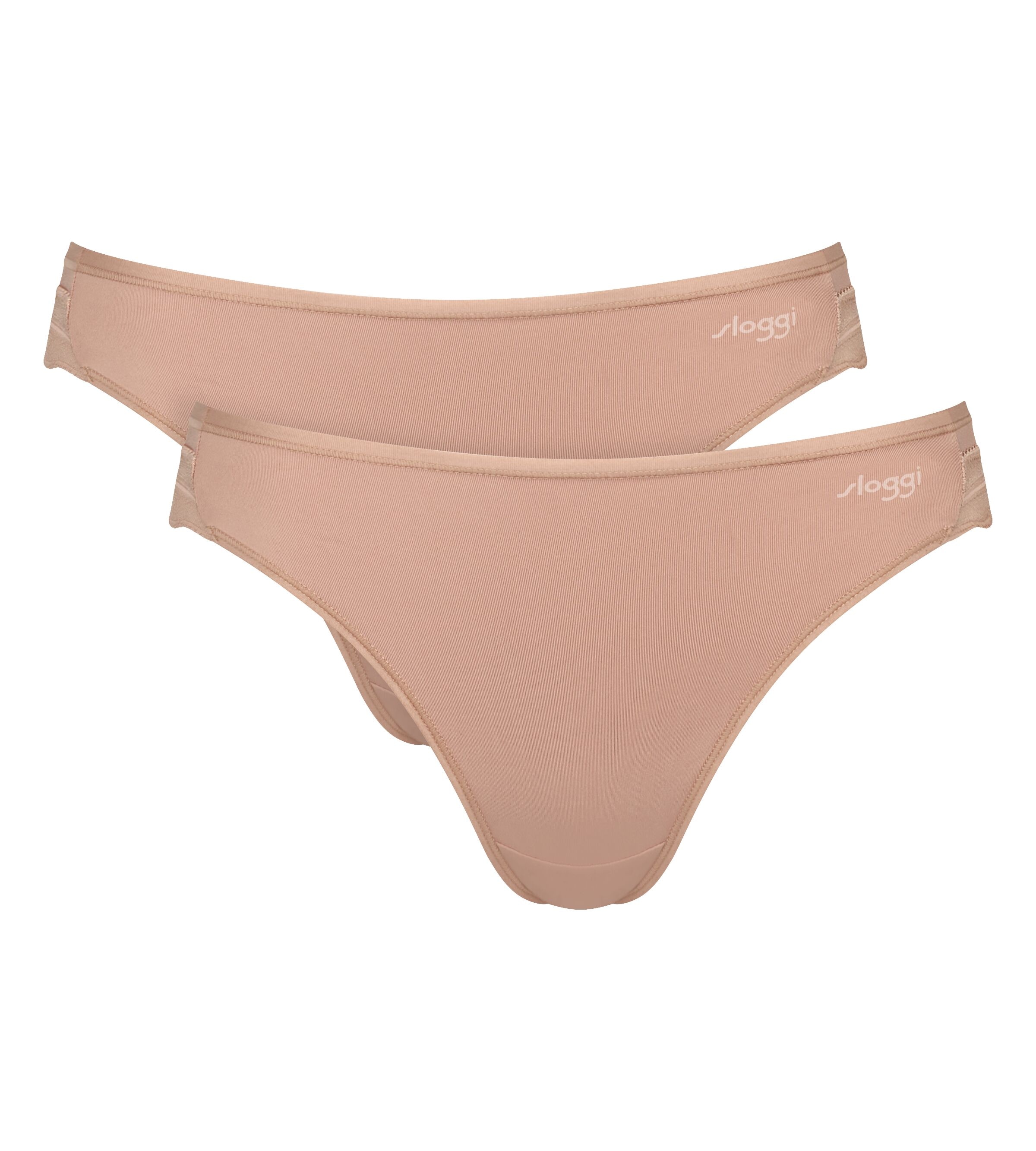 sloggi Slip »GO Blush High Leg 2P« mit Spitzendetails