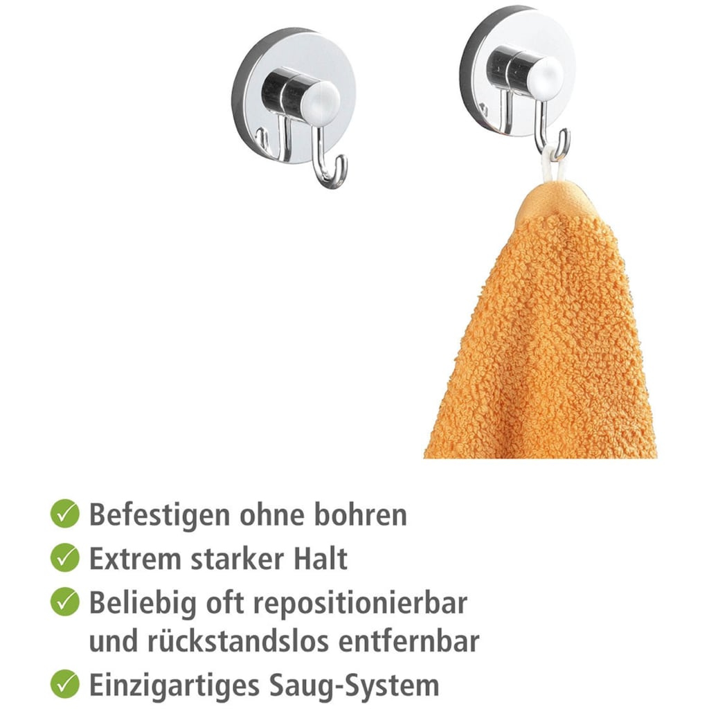 WENKO Wandhaken »Vacuum-Loc®«