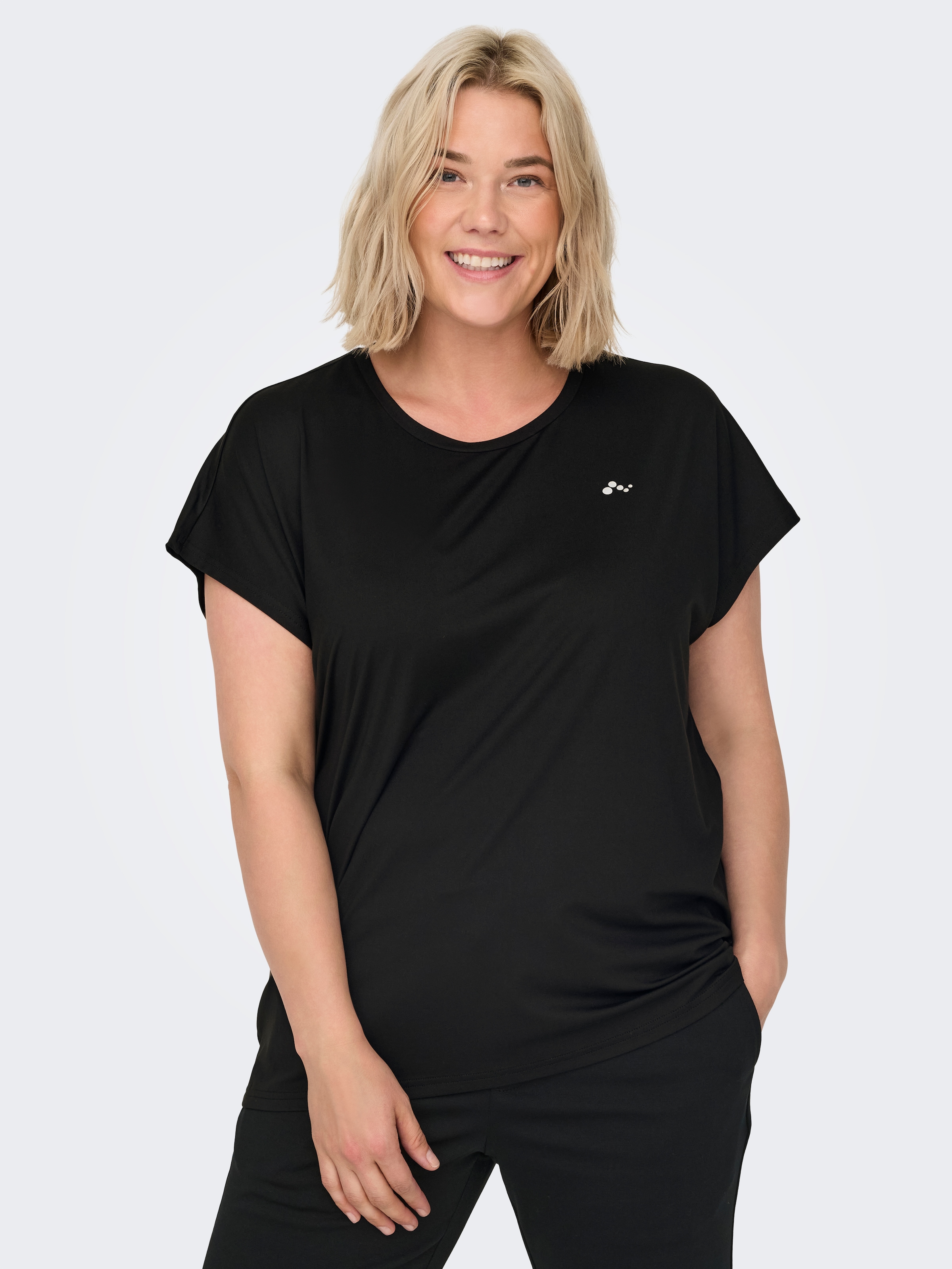 ONLY Play Funktionsshirt »ONPAUBREE SS LOOSE TRAIN TEE CURVY NOOS«