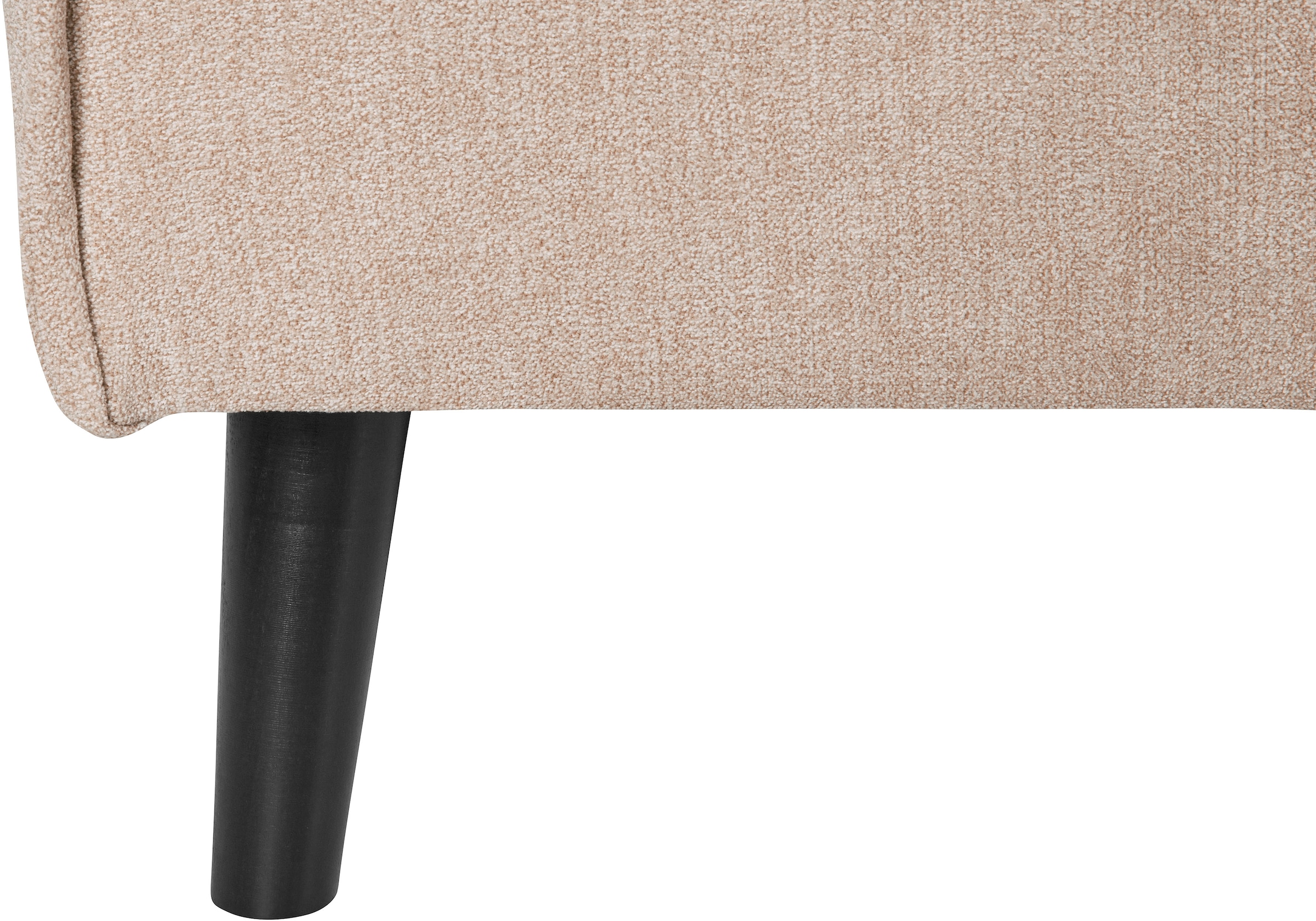 DOMO collection Ecksofa »Amora, bequem und zeitlos, L-Form«, mit Federkern für mehr Sitzkomfort