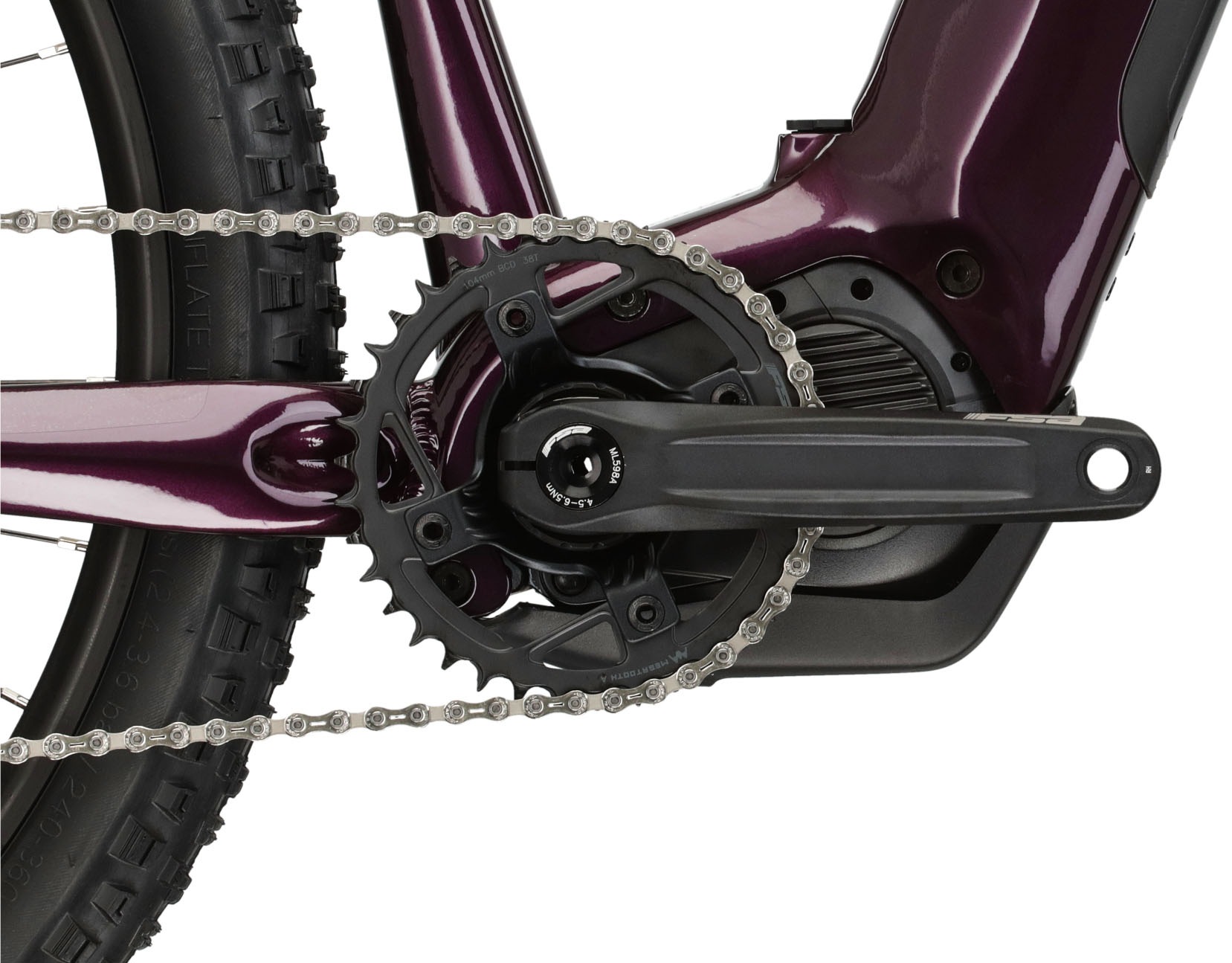 Kross E-Bike »E-MTB Lea Boost 5.0 27.5 Zoll lila«, 10 Gang, microSHIFT, ADVENT X M6205, Mittelmotor 250 W, Pedelec, Elektrofahrrad für Damen und Herren