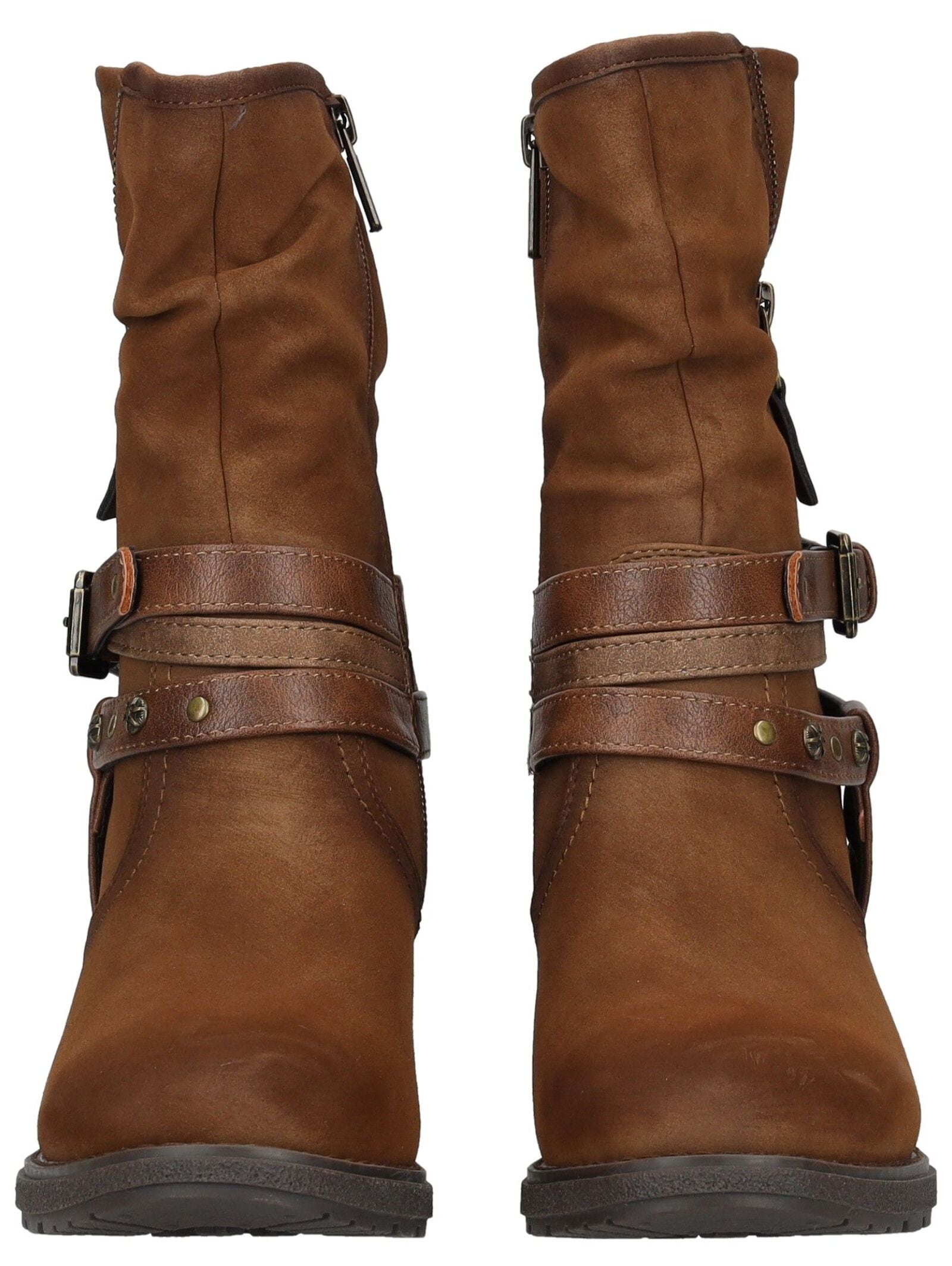 Mustang Shoes High-Heel-Stiefelette »Mustang Shoes Stiefelette Lederimitat«