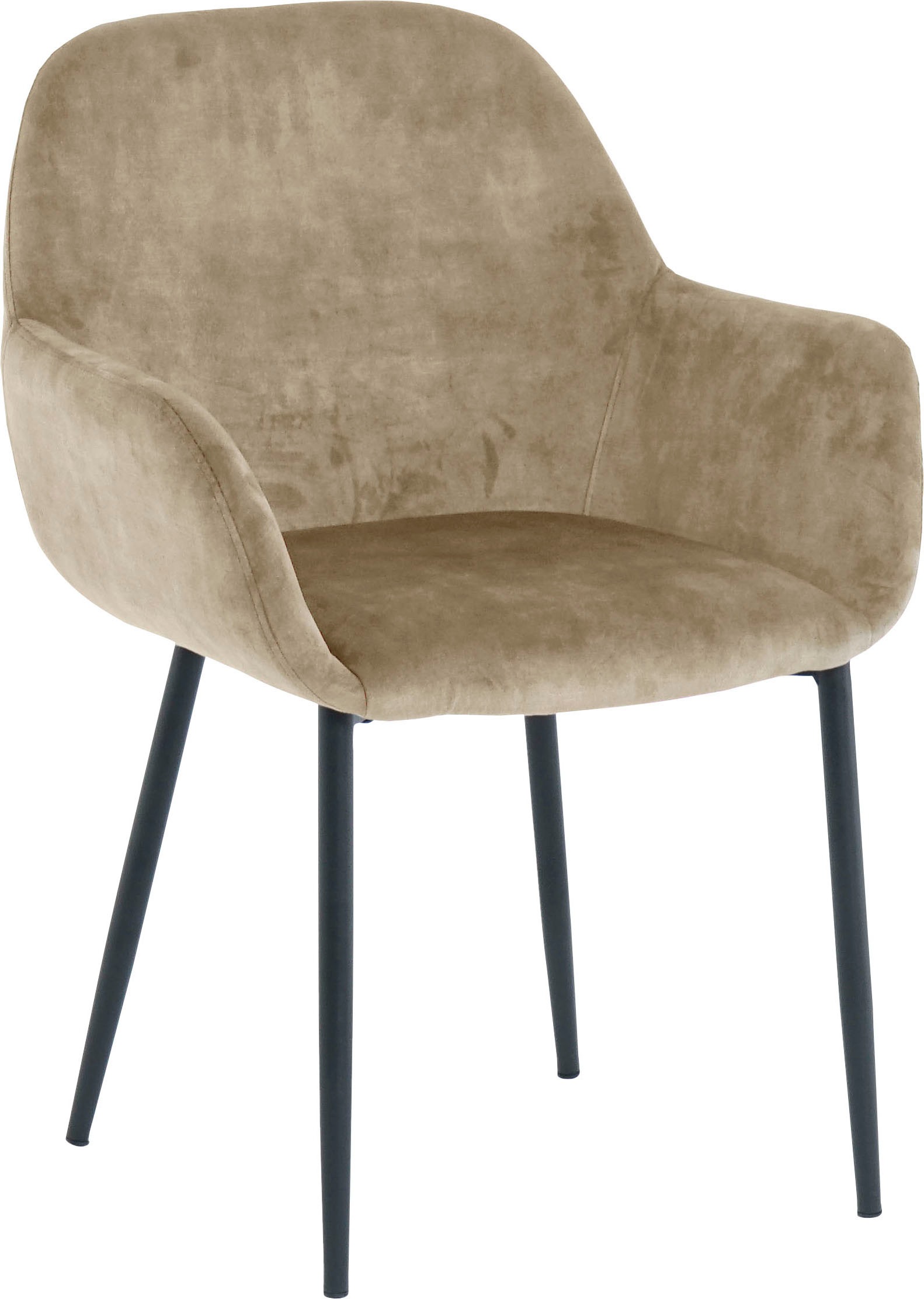 SIT Armlehnstuhl (Set) 2 Stk.glamouröser Bezug in Samtoptik günstig online kaufen