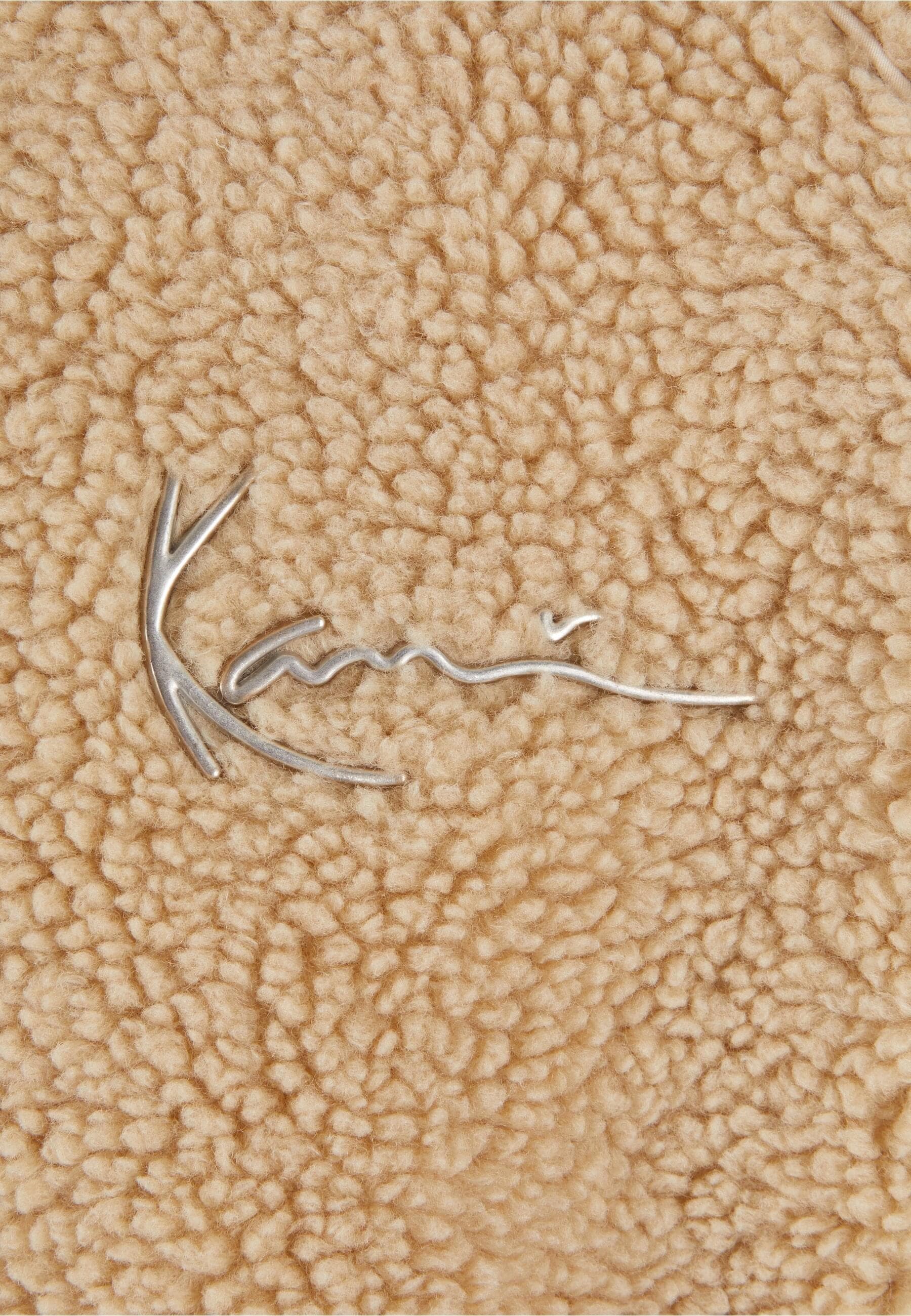 Karl Kani Allwetterjacke »Karl Kani Karl Kani Metal Signature Teddy Jacket« 1 Stk. tlg. ohne Kapuze