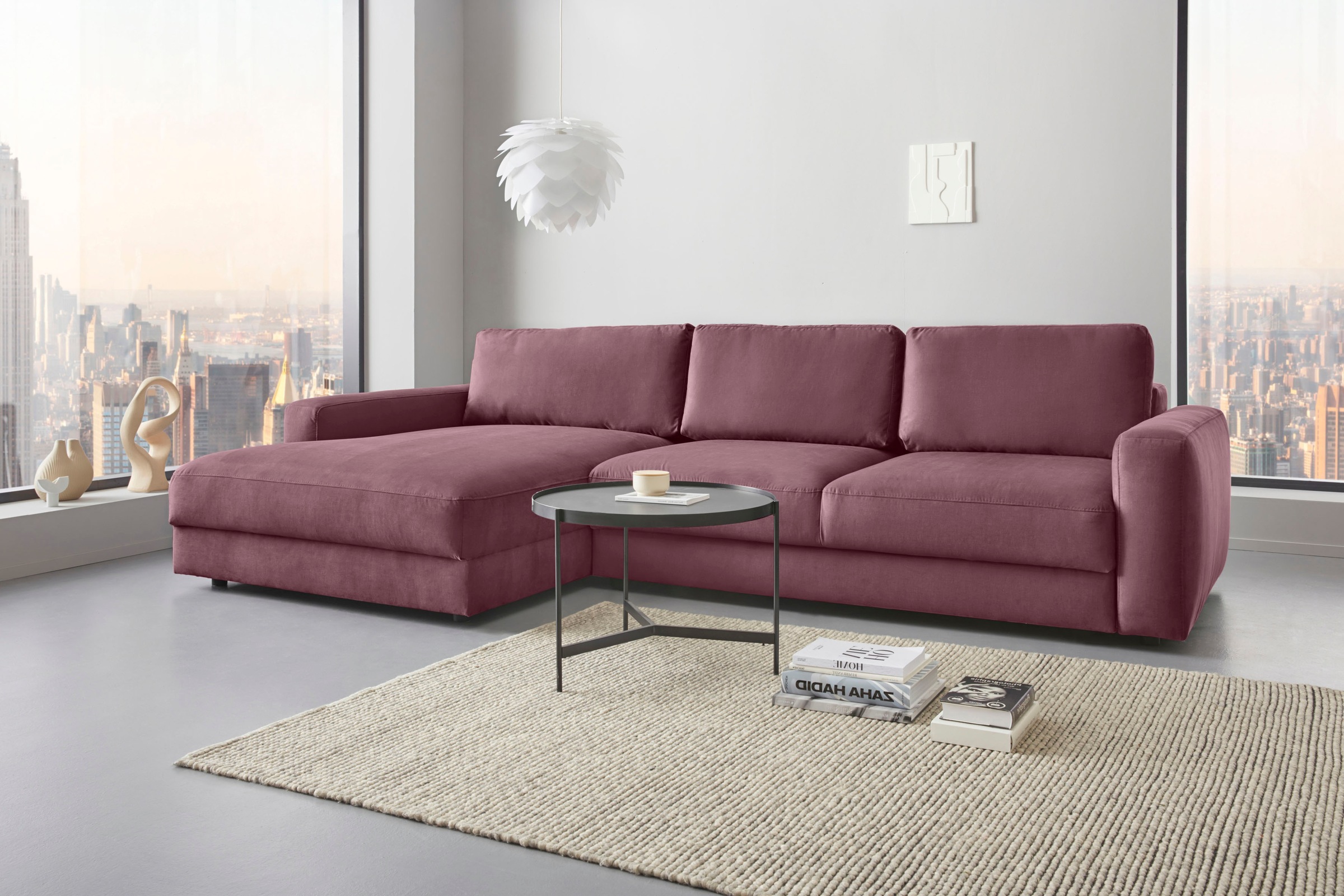 Home affaire Ecksofa »Bloomfield, bequem und elegant, OTTOs Choice, Breite günstig online kaufen