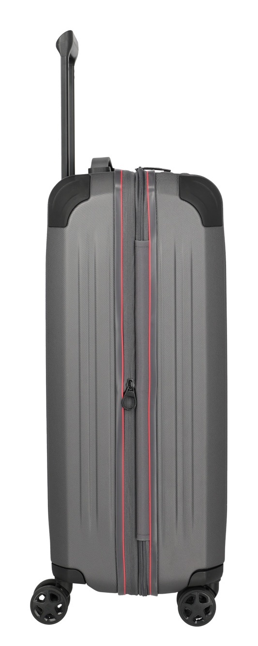 travelite Hartschalen-Trolley »DYNAMIIC, verschiedene Größen und Farben«, 4 Rollen, Hartschalen-Koffer auch in XL ABS Volumenerweiterung bei S+/M/L