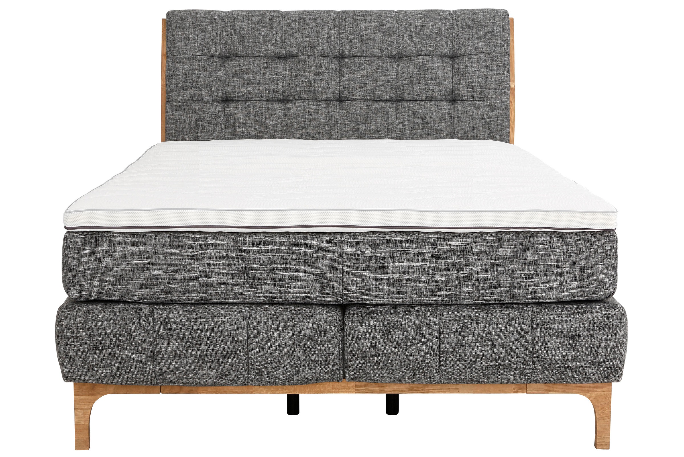 OTTO home Boxspringbett »Jelle« 5 Stk. tlg. zertifizierte, recycelte Bezugsstoffe, verschiedene Ausführungen