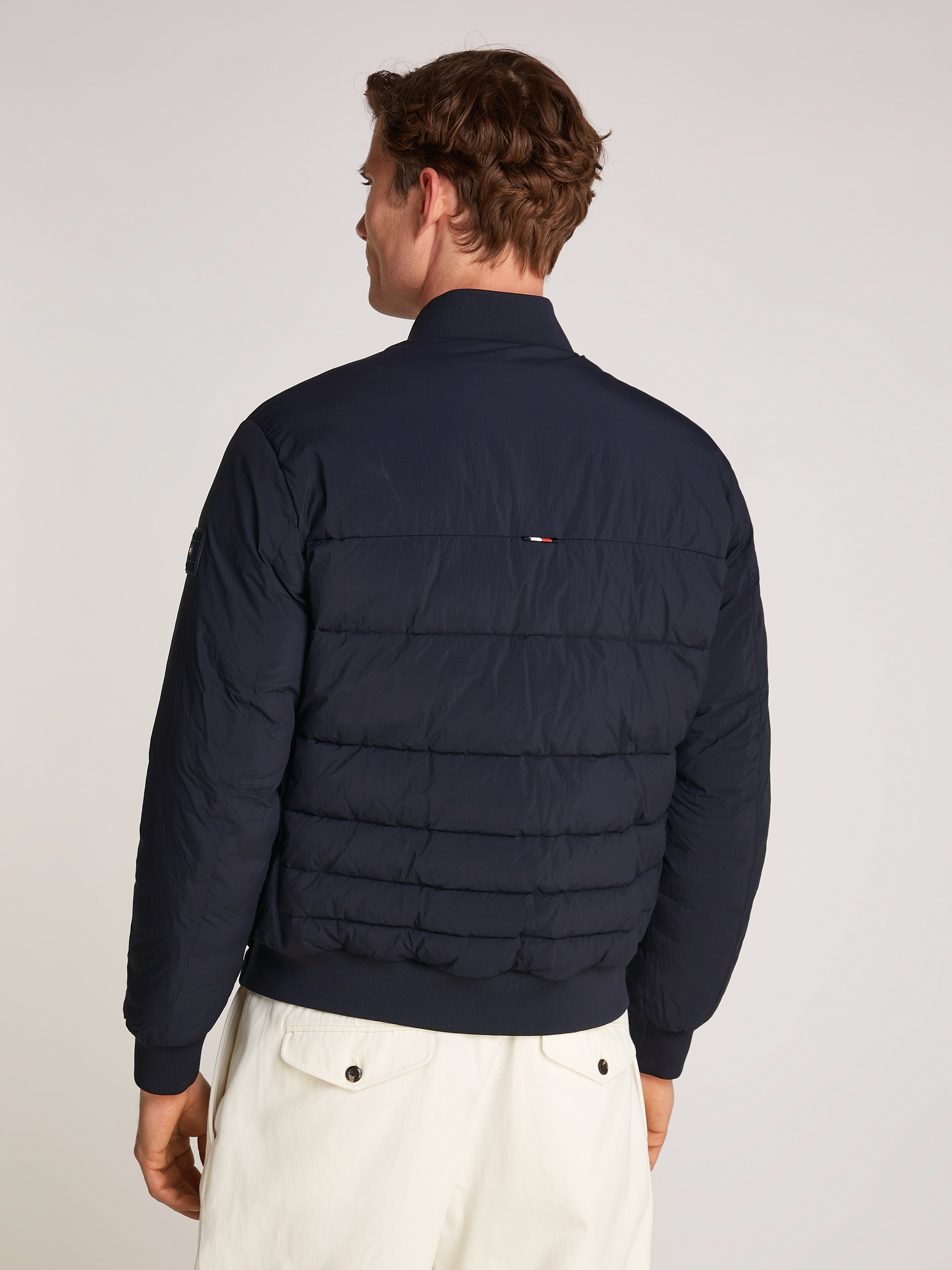 Tommy Hilfiger Bomberjacke »MIX QUILT BOMBER«, mit Steppung