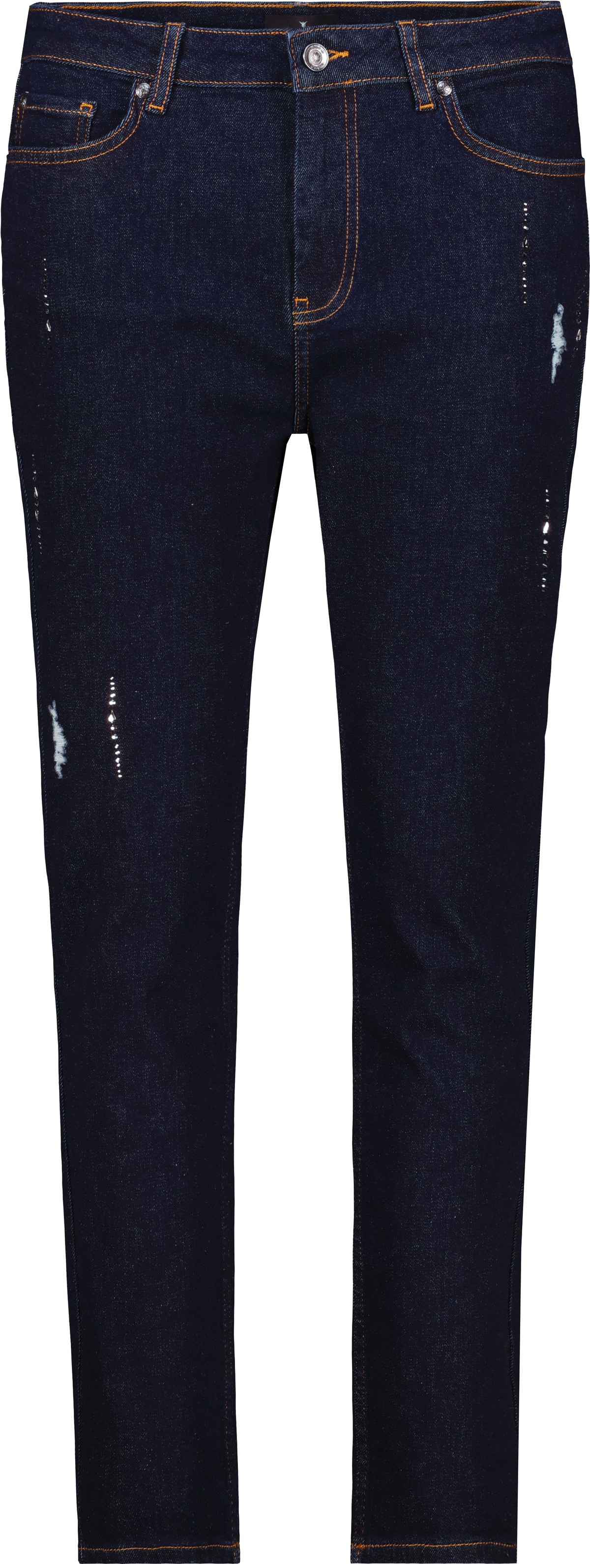 Monari 7/8-Jeans »Basic« mit strahlenden Strasssteinen, 5-Pocket-Form