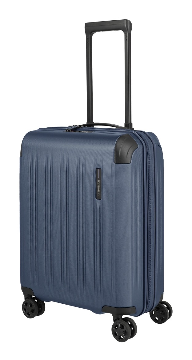 travelite Trolleyset »DYNAMIIC S+/M/L, verschiedene Farben«, (Set, 3 tlg., S+/M/L), Hartschalen-Koffer ABS Volumenerweiterung