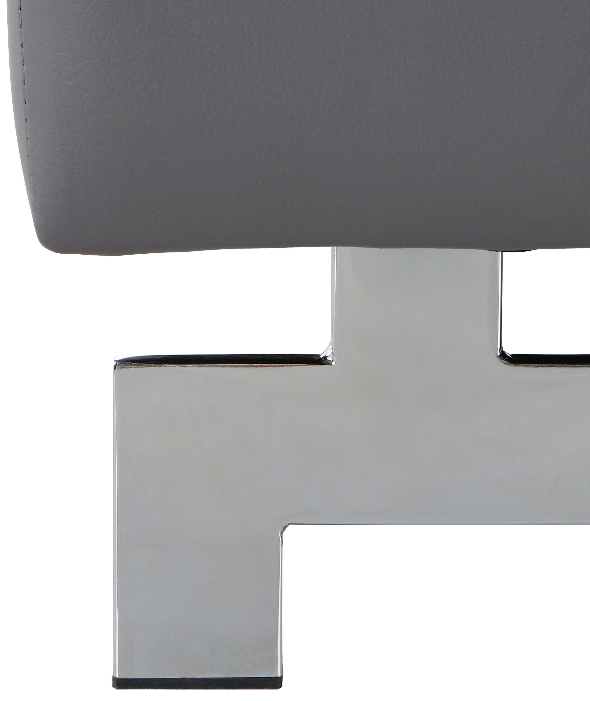 COTTA Polstergarnitur »Chef L-Form«, (Set), Set bestehend aus: Ecksofa mit Kopfteilverstellung & Hocker