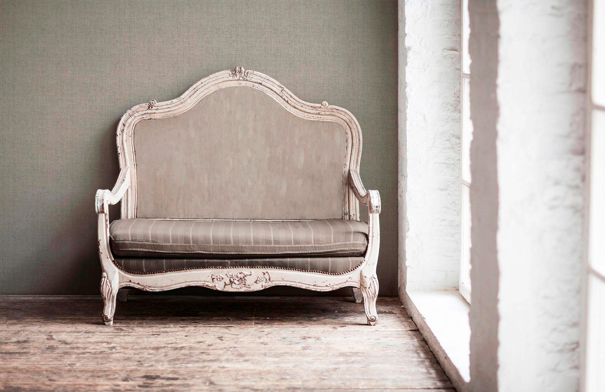 Architects Paper Vliestapete »Absolutely Chic«, unifarben-einfarbig-Strukturmuster, Designtapete Tapete Struktur Tapeten Wohnzimmer Schlafzimmer Küche