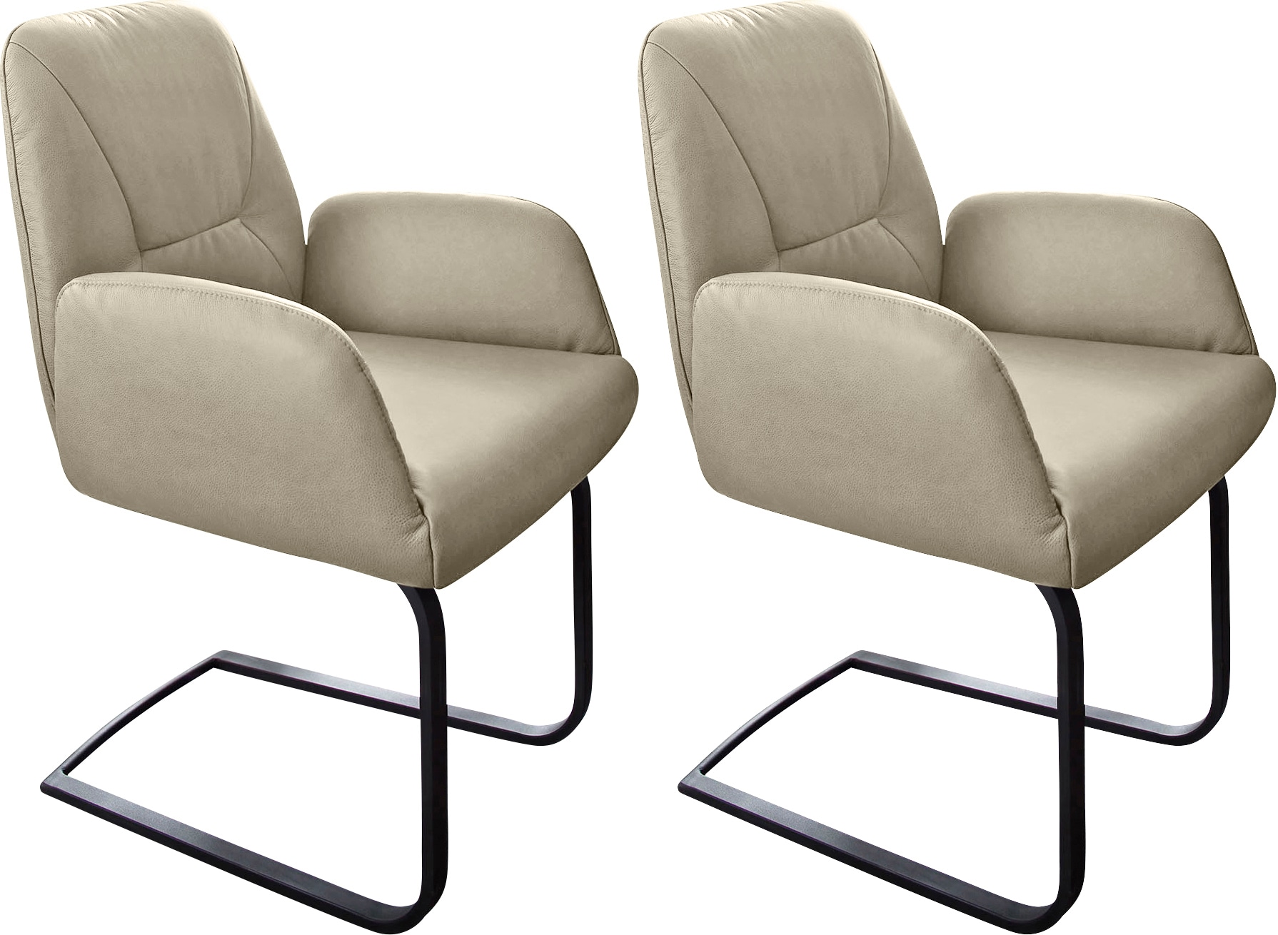 W.SCHILLIG Freischwinger »ole«, (Set), 2 St., Longlife Xtra-Leder Z59, 2er- günstig online kaufen