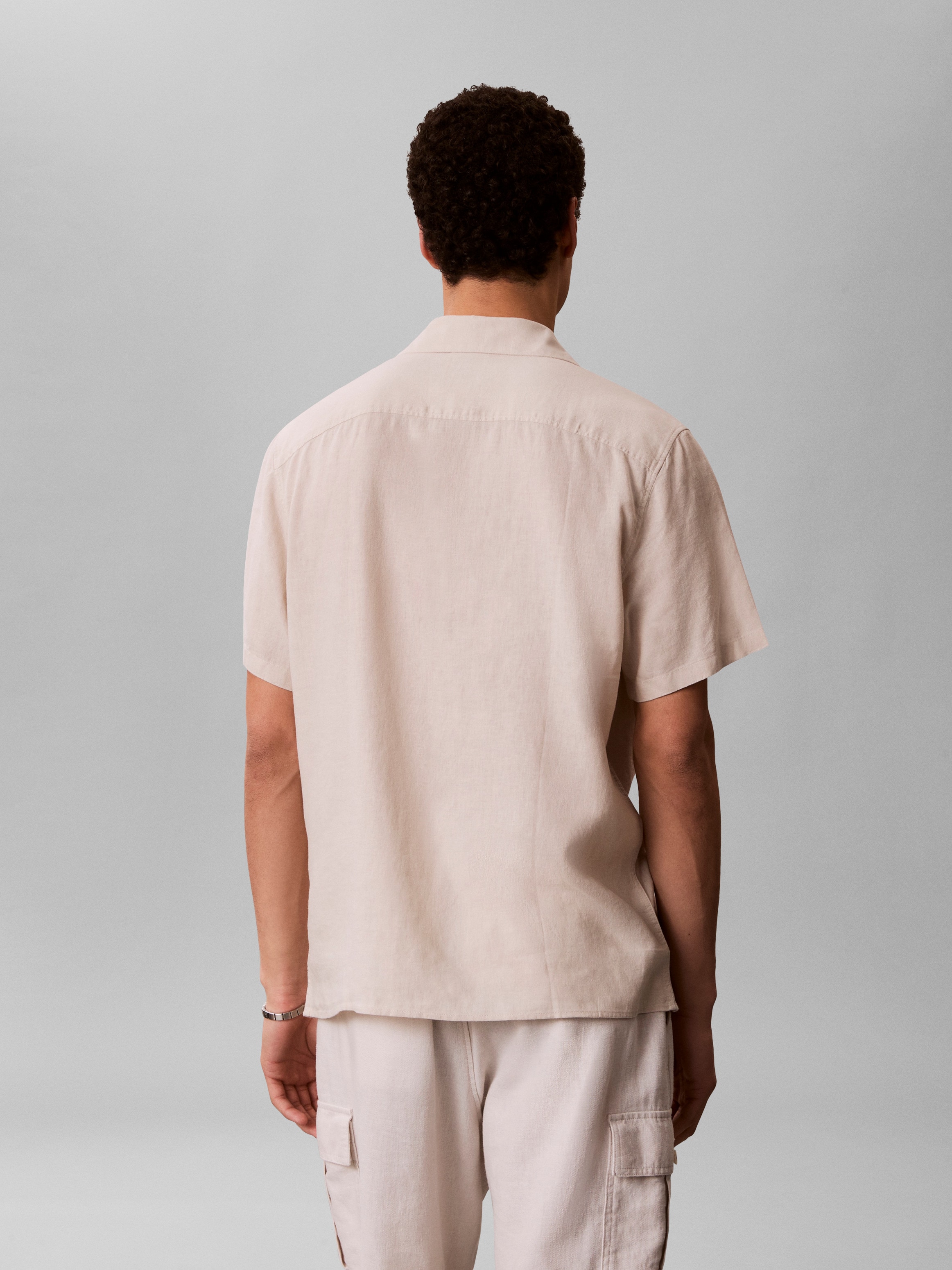 Calvin Klein Jeans Leinenhemd »LINEN CLASSIC« Regular Fit, Leinen-Viskosemix
