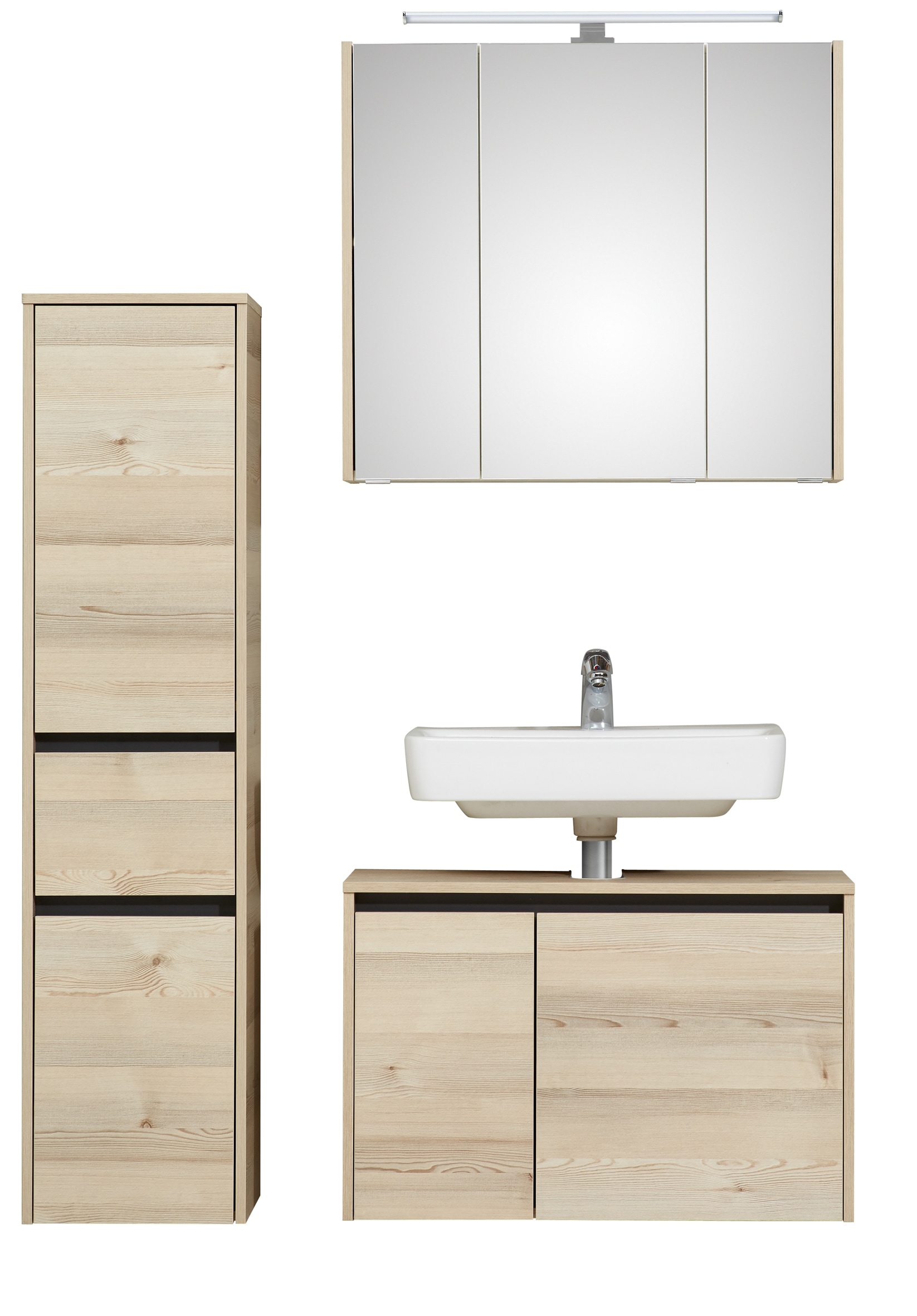 Saphir Badmöbel-Set »Quickset 393«, (Komplett-Set, 3 St.) günstig online kaufen