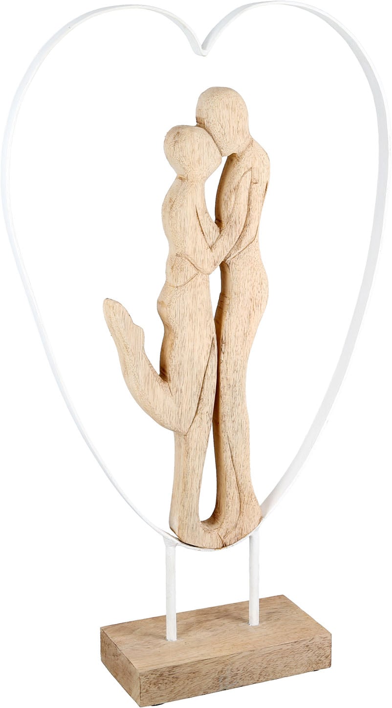 GILDE Skulptur »Skulptur Herz Frisch verliebt«
