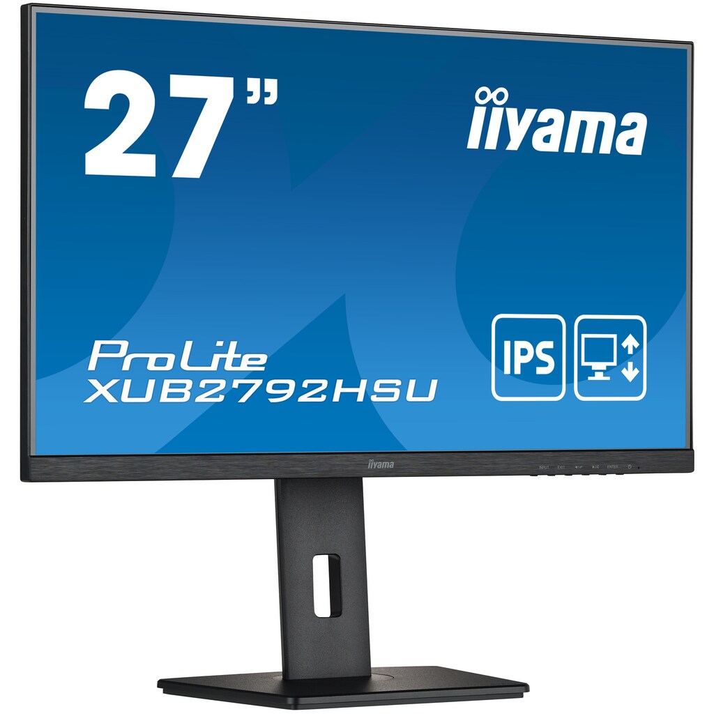 Iiyama LED-Monitor »XUB2792HSU-B5«, 68,6 cm/27 Zoll, 1920 x 1080 px, Full HD, 4 ms Reaktionszeit, 75 Hz