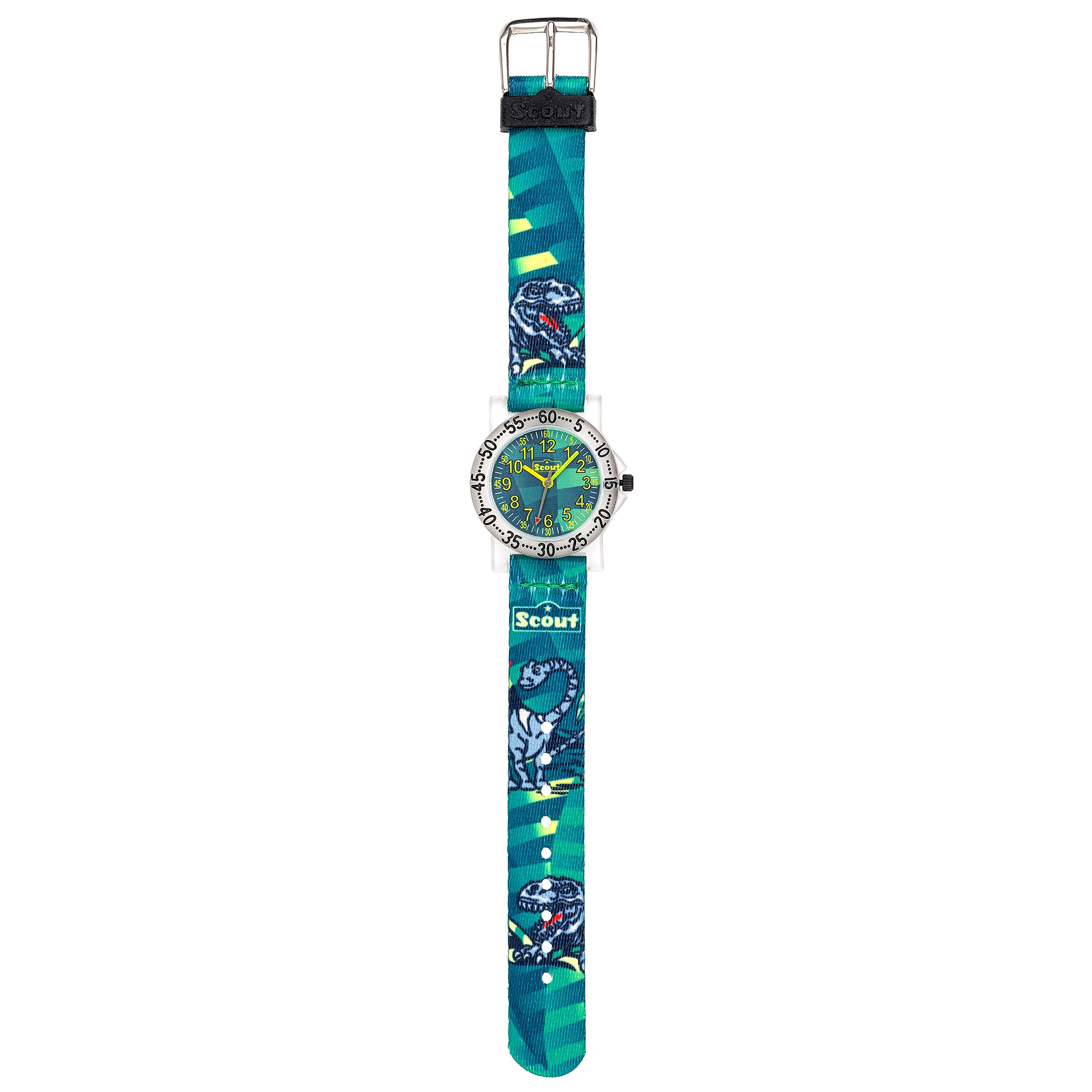 Scout Quarzuhr »Dinosaurier« Armbanduhr, Kinderuhr, Junge, analog