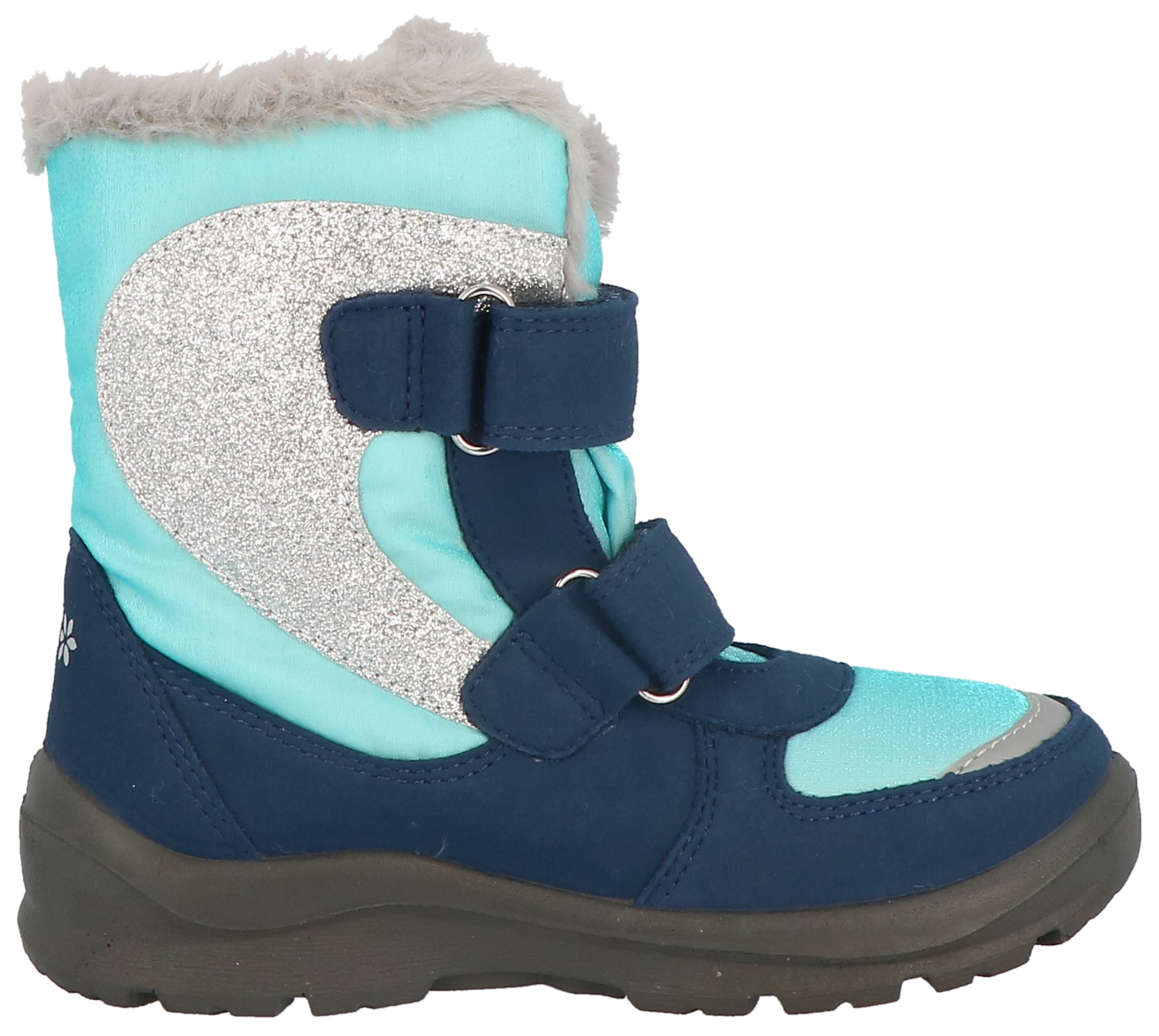 Lurchi Winterstiefel »Kadira-SYMPATEX Blinkschuh«, Winterboots mit Glitzerbesatz, Größenschablone zum Download