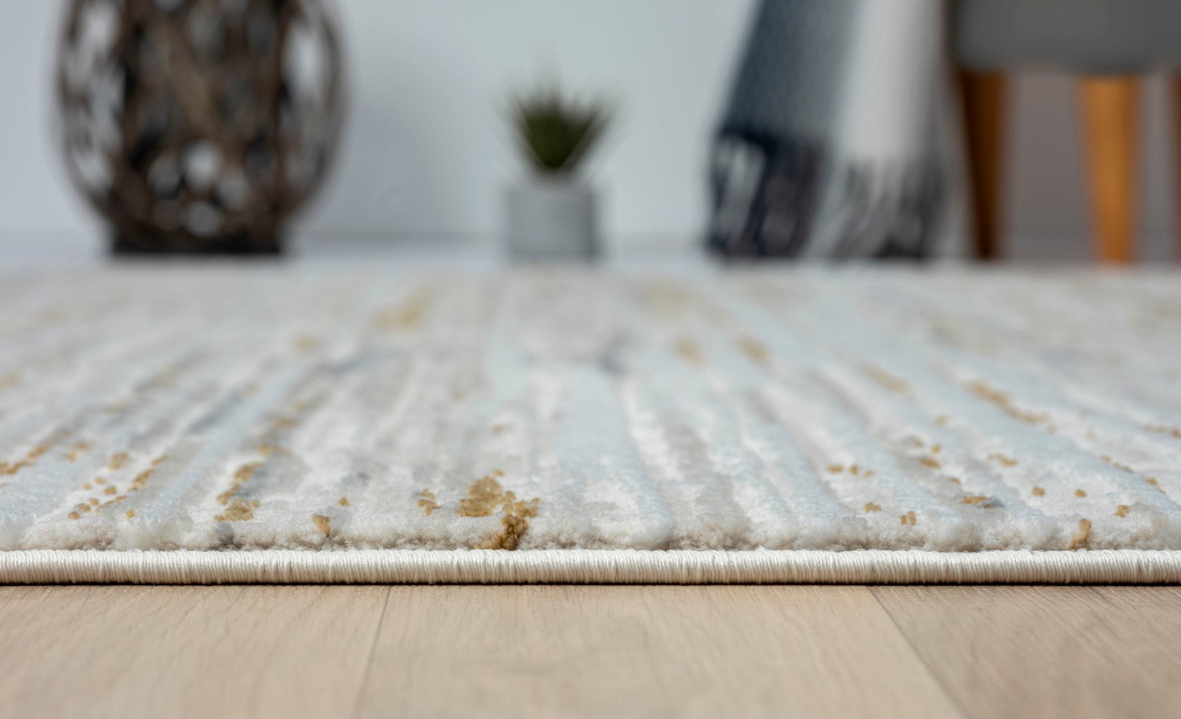 Myflair Möbel & Accessoires Teppich »My Passion«, rechteckig, 10 mm Höhe, Kurzflor, Retro-Style, besonders weich durch Microfaser, mit Fransen