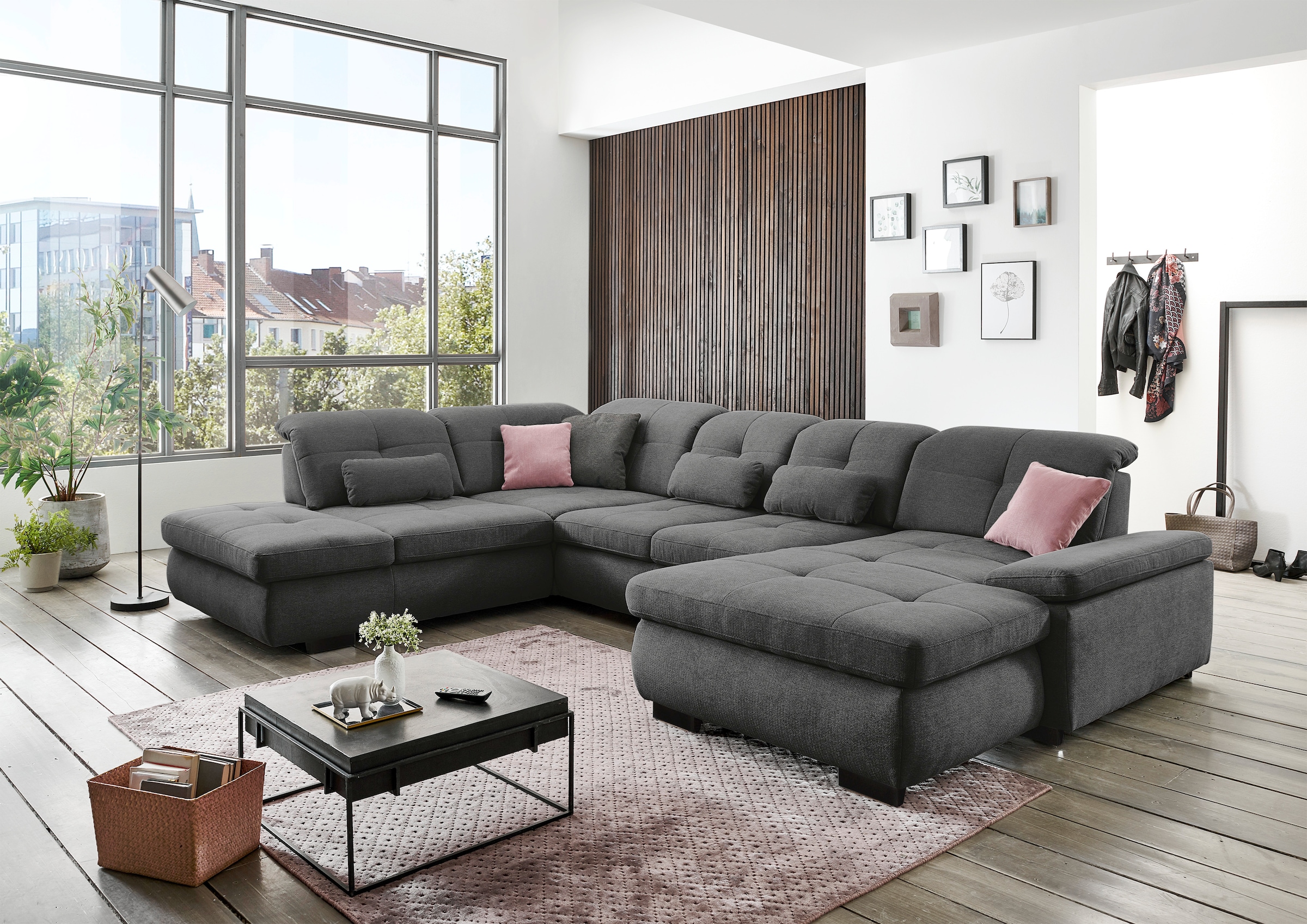 Die PlanBar Ecksofa "MP-IN16012 L-Form", mit Sitztiefenverstellung und Kalt günstig online kaufen