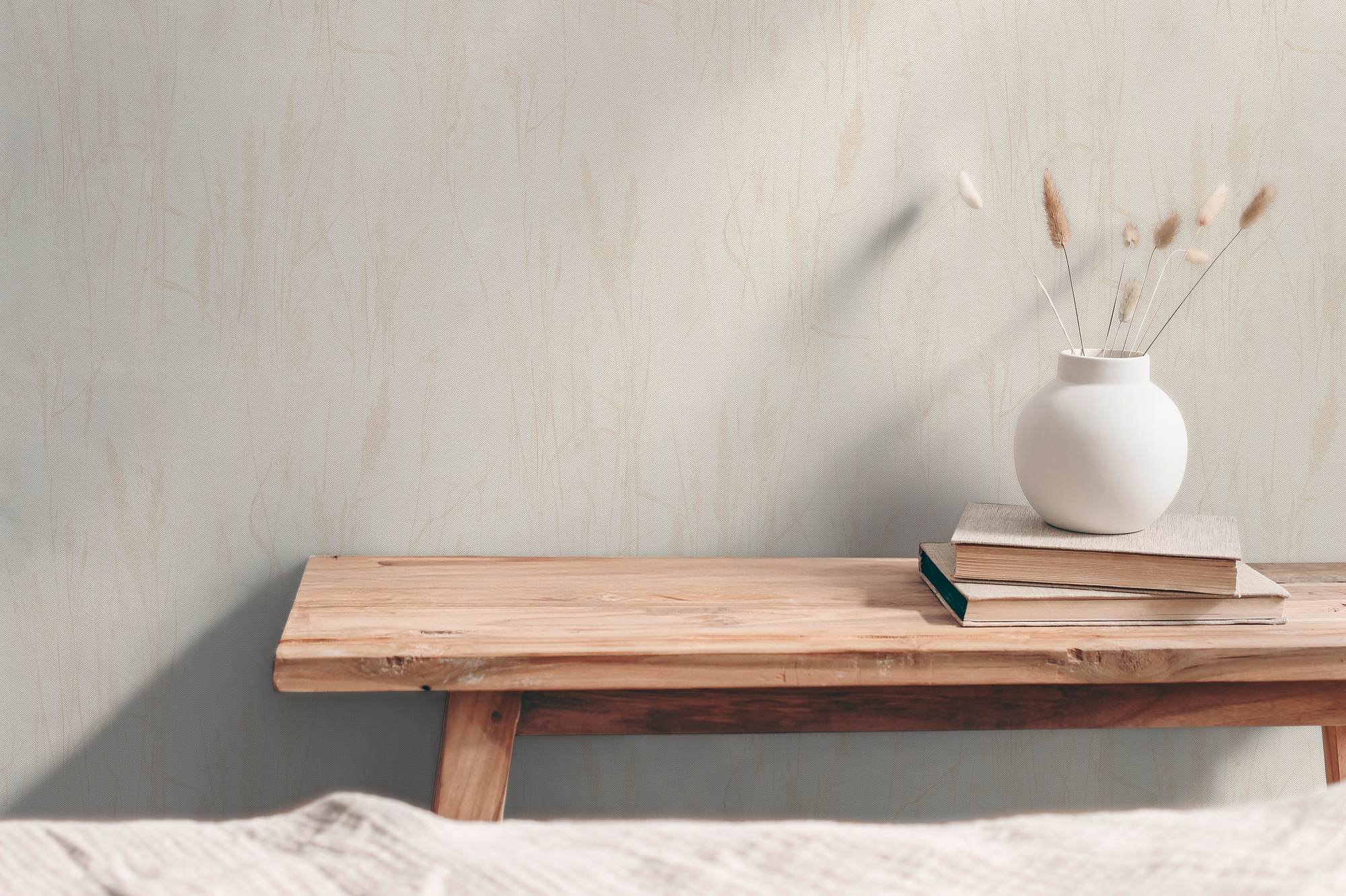 A.S. Création Vliestapete »mit Gräser-Motiv natürliche Räume« matt struktur günstig online kaufen