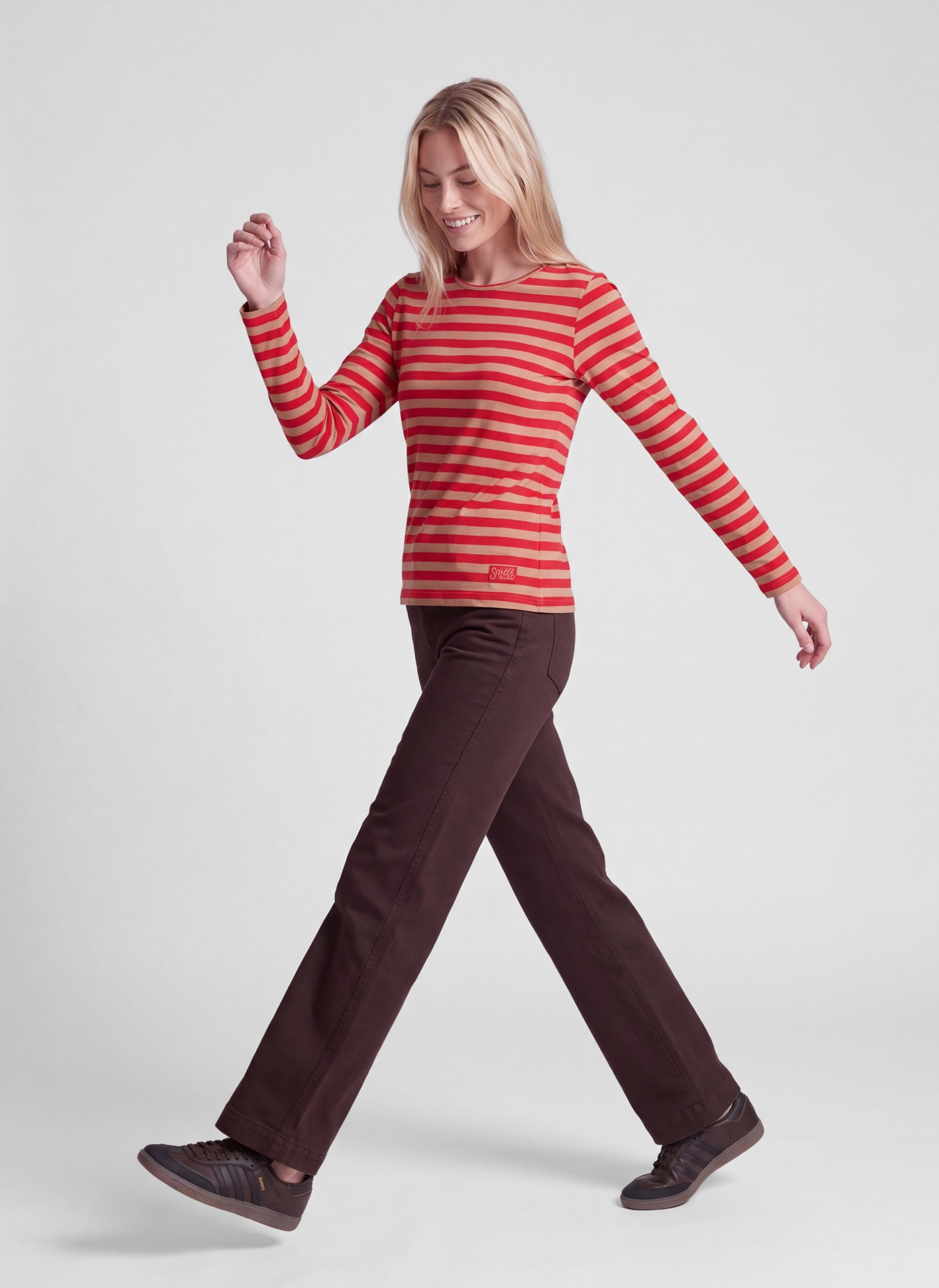 Rabe Langarmshirt im Streifen-Design