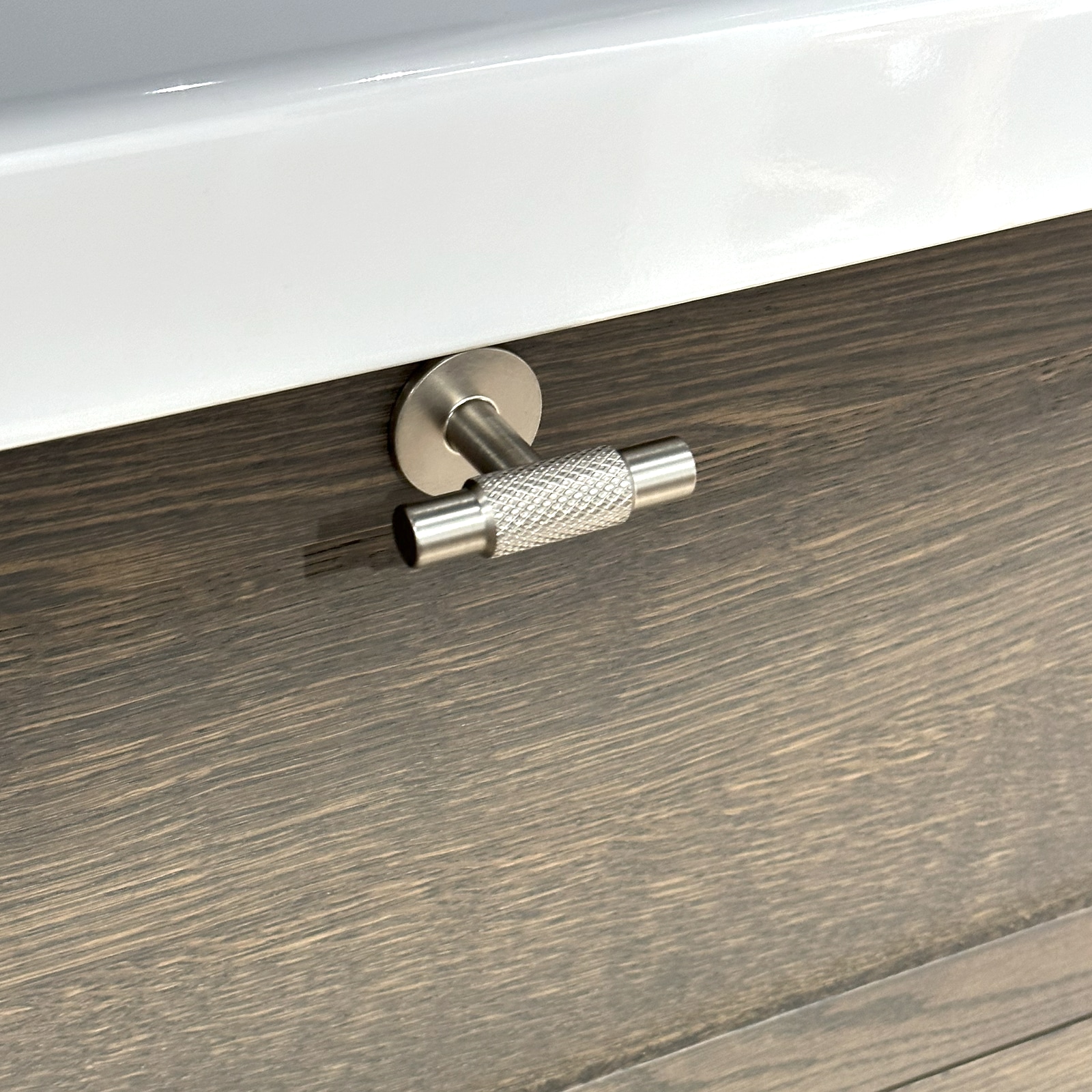 welltime Waschtisch »Rustic«, mit Soft-Close-Funktion, Breite 121,5 cm, Eichenfurnier